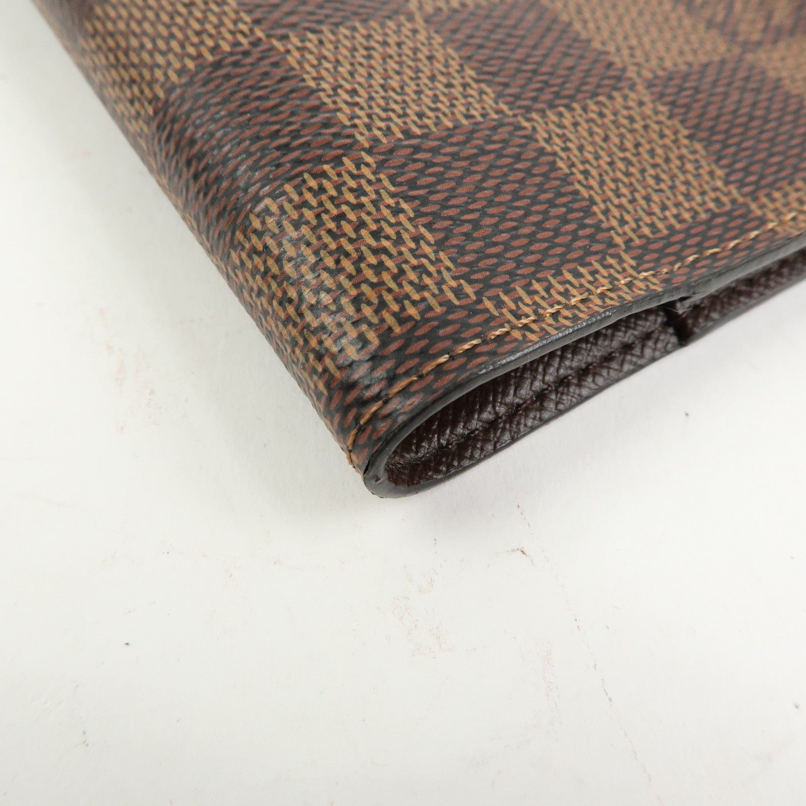 Louis Vuitton Damier Agenda PM Planner Cover Brown R20700