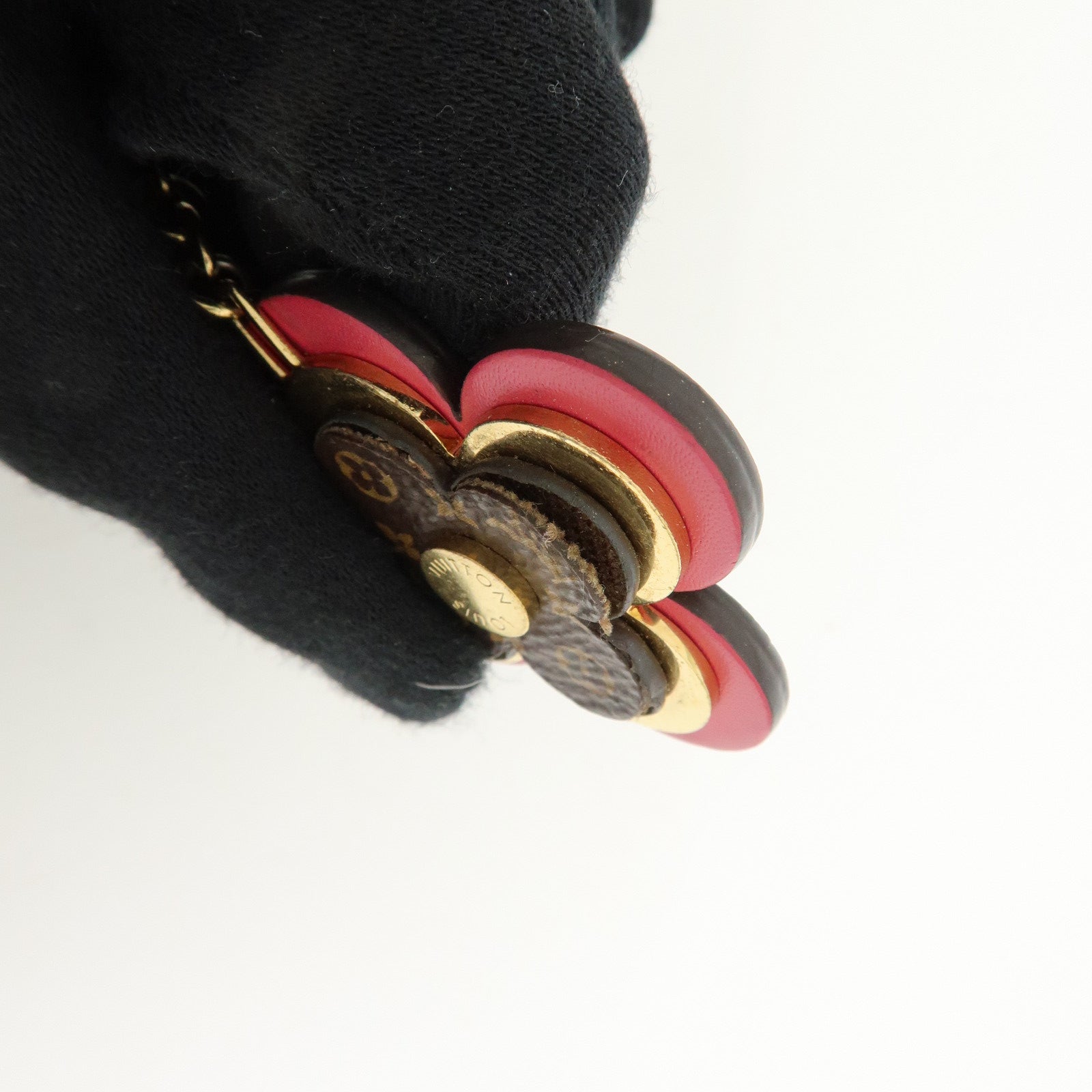 Louis Vuitton Porte Cles Blooming Flower Bag Charm Key Chain M63084