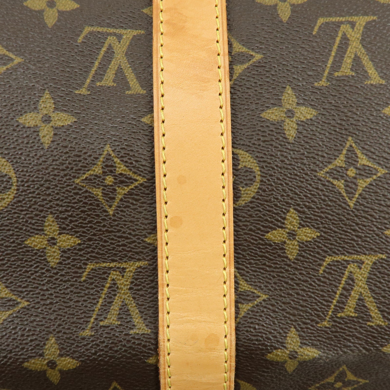 Louis Vuitton Monogram Keep All Bandouliere 50 Boston Bag M41416