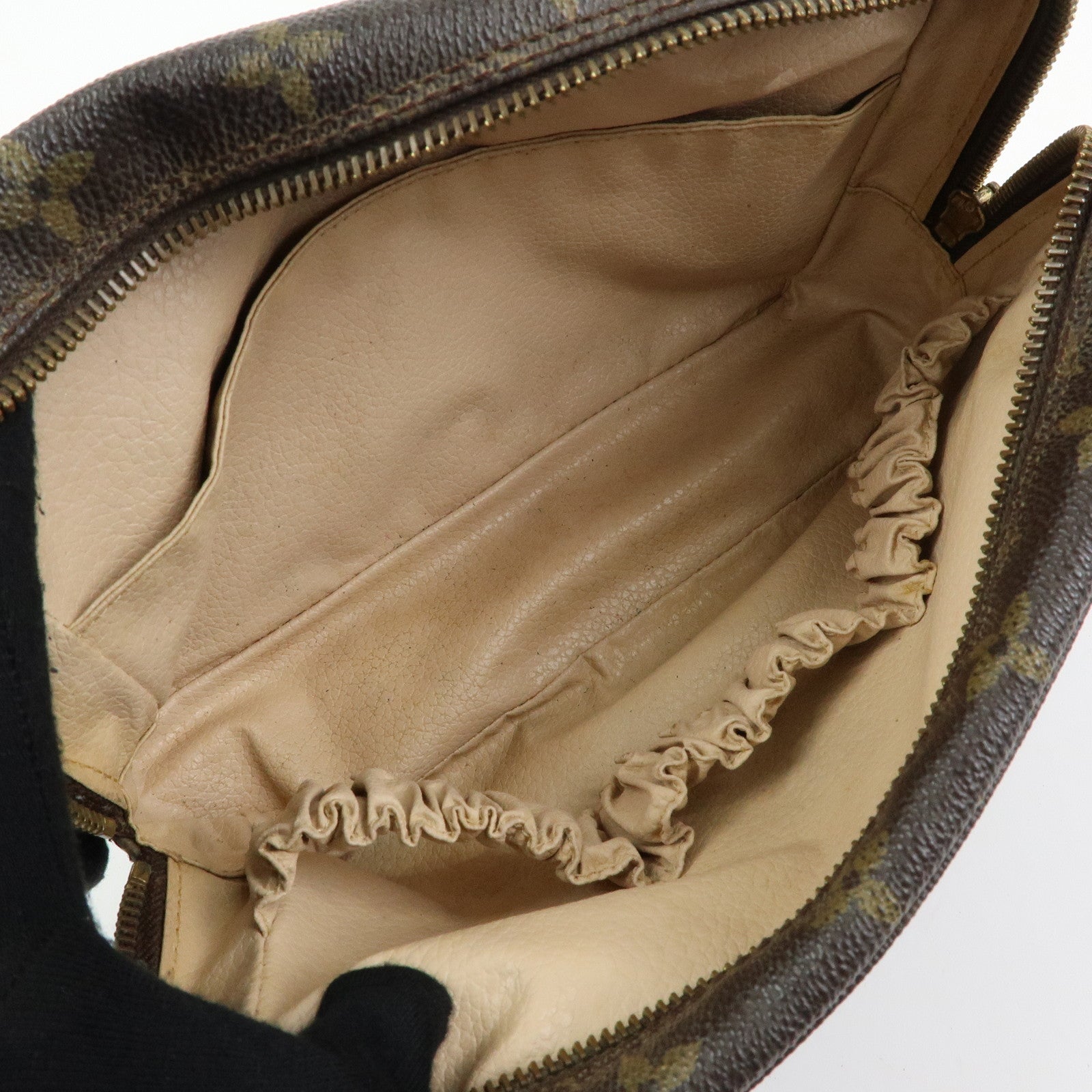 Louis Vuitton Monogram Trousse Toilette 23 Pouch Brown M47524