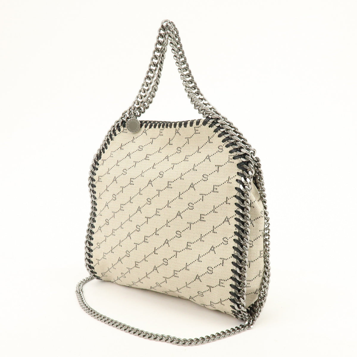 STELLA MCCARTNEY Falabella Faux Leather 2Way Bag Shoulder Bag Beige