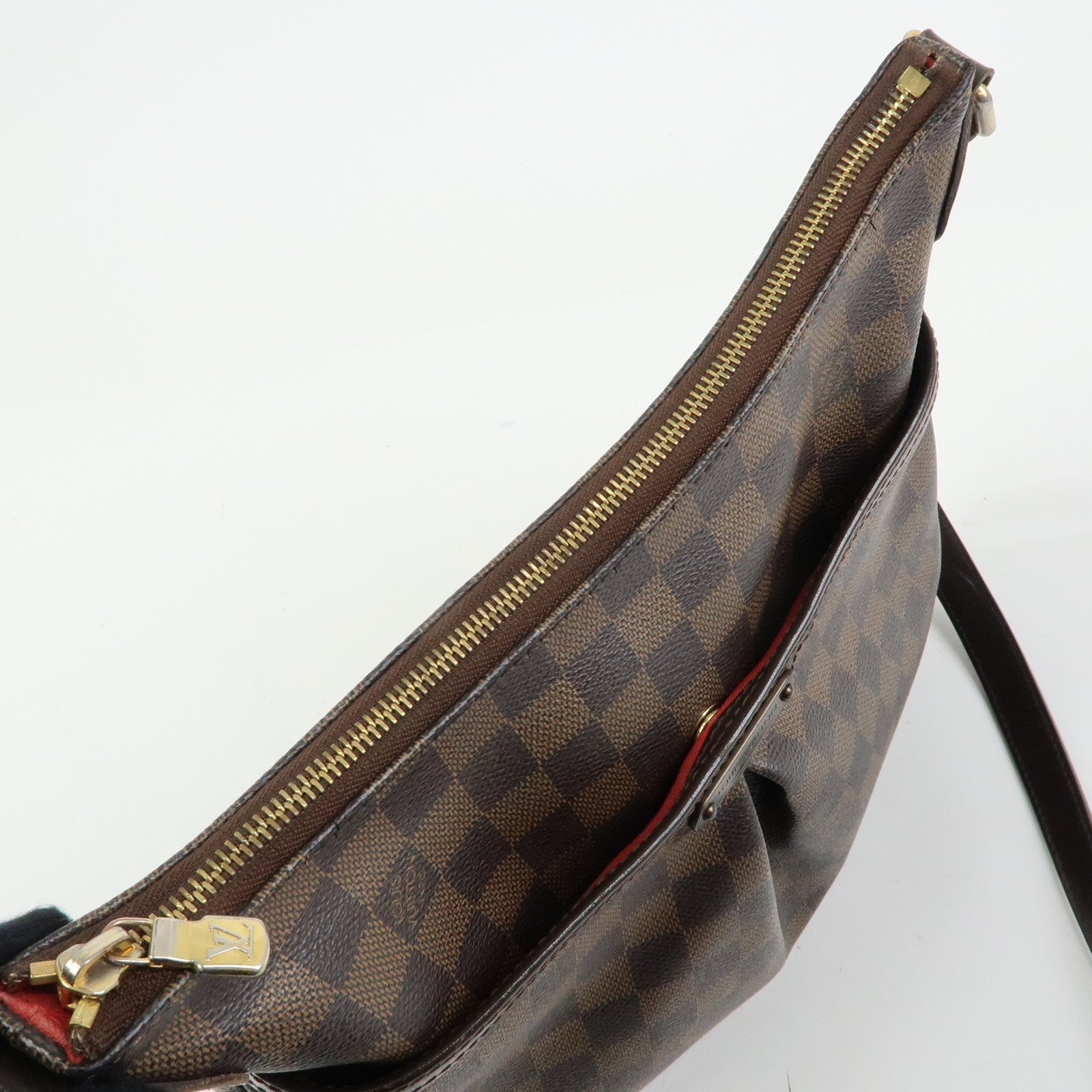 Louis Vuitton Damier Bloomsbury PM Shoulder Bag Brown N42251