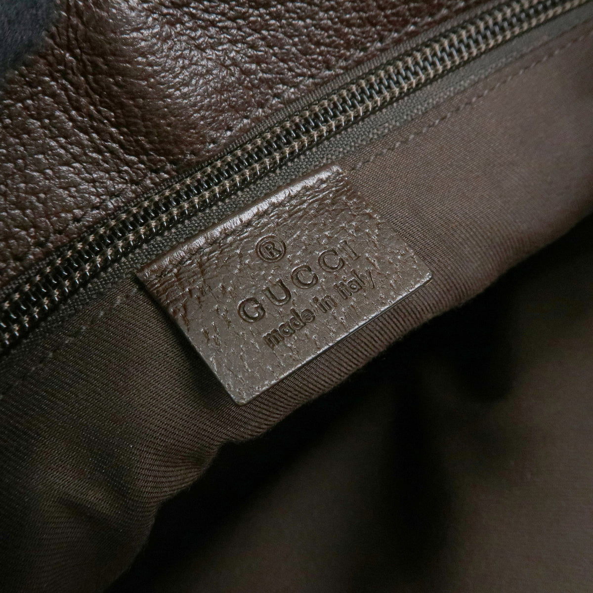 GUCCI GG Canvas Leather Shoulder Bag Crossbody Bag Beige Brown 114273