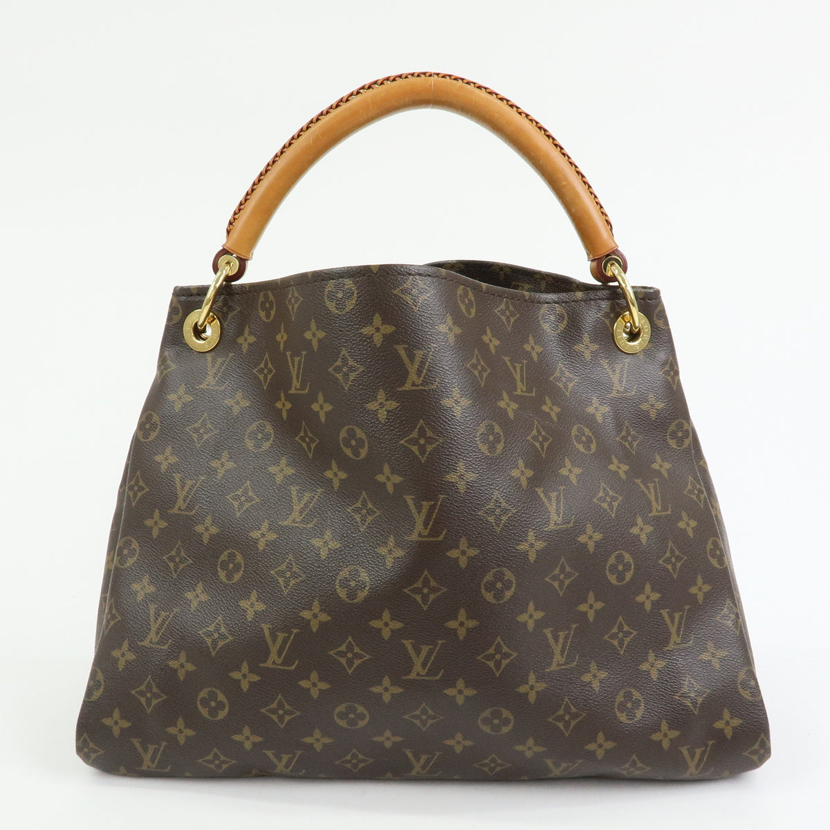 Louis Vuitton Monogram Artsy MM Shoulder Bag Brown M40249