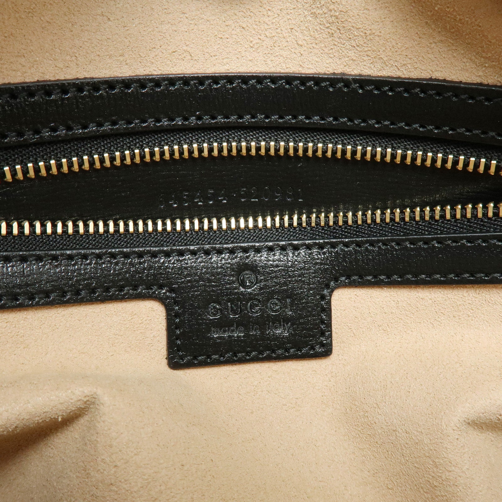 GUCCI Horsebit Leather Shoulder Bag Crossbody Bag Black 645454