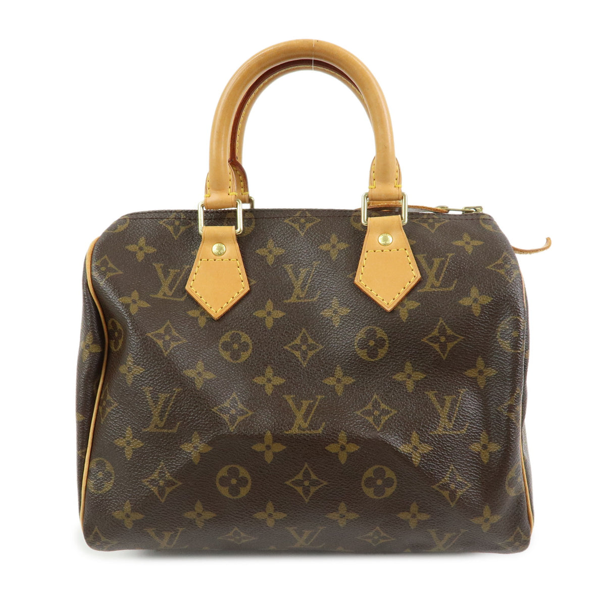 Louis Vuitton Monogram Speedy 25 Boston Bag Hand Bag Brown M41528