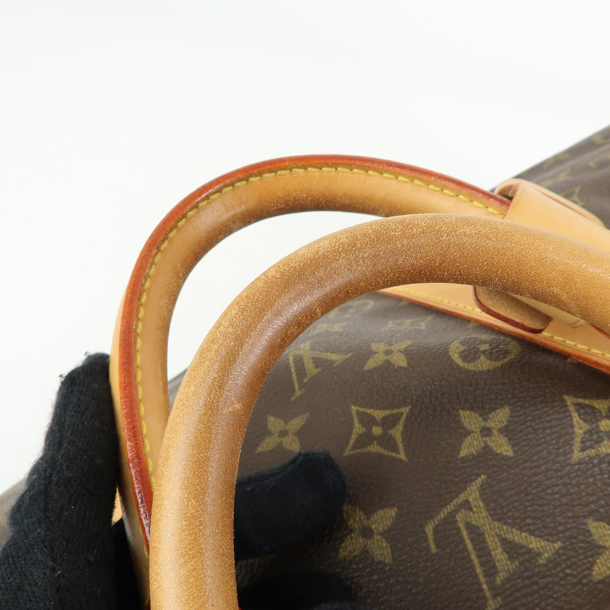 Louis Vuitton Monogram Keep All 55 Boston Bag Brown M41424