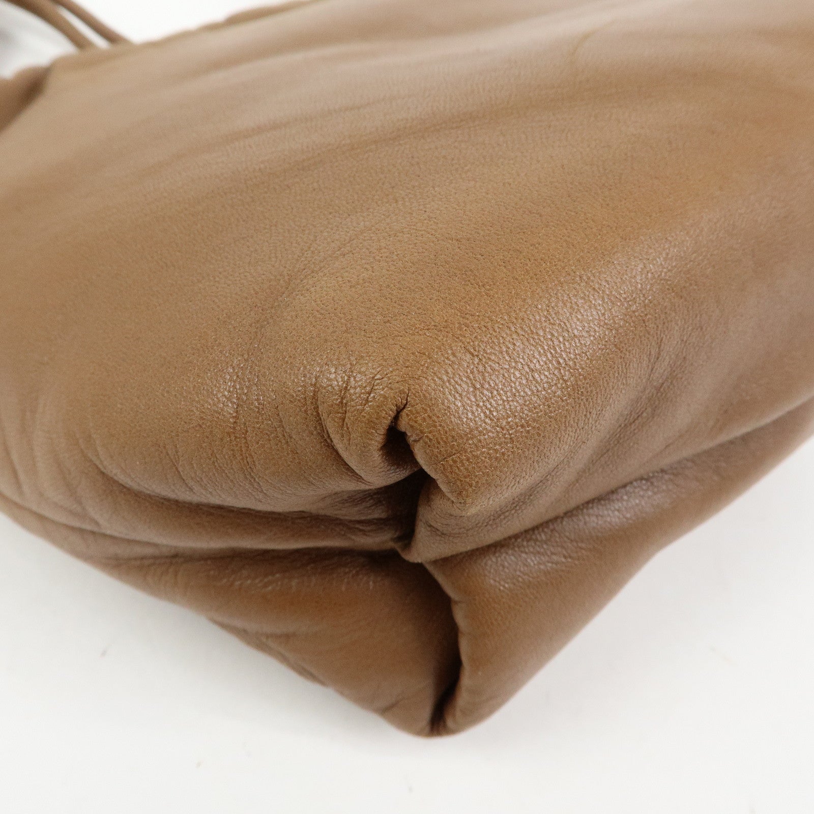 LOEWE Anagram Nappa Leather Shoulder Crossbody Bag Brown