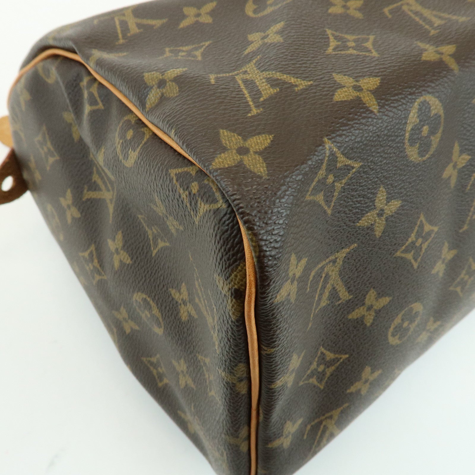 Louis Vuitton Monogram Speedy 30 Boston Bag Hand Bag Brown M41526