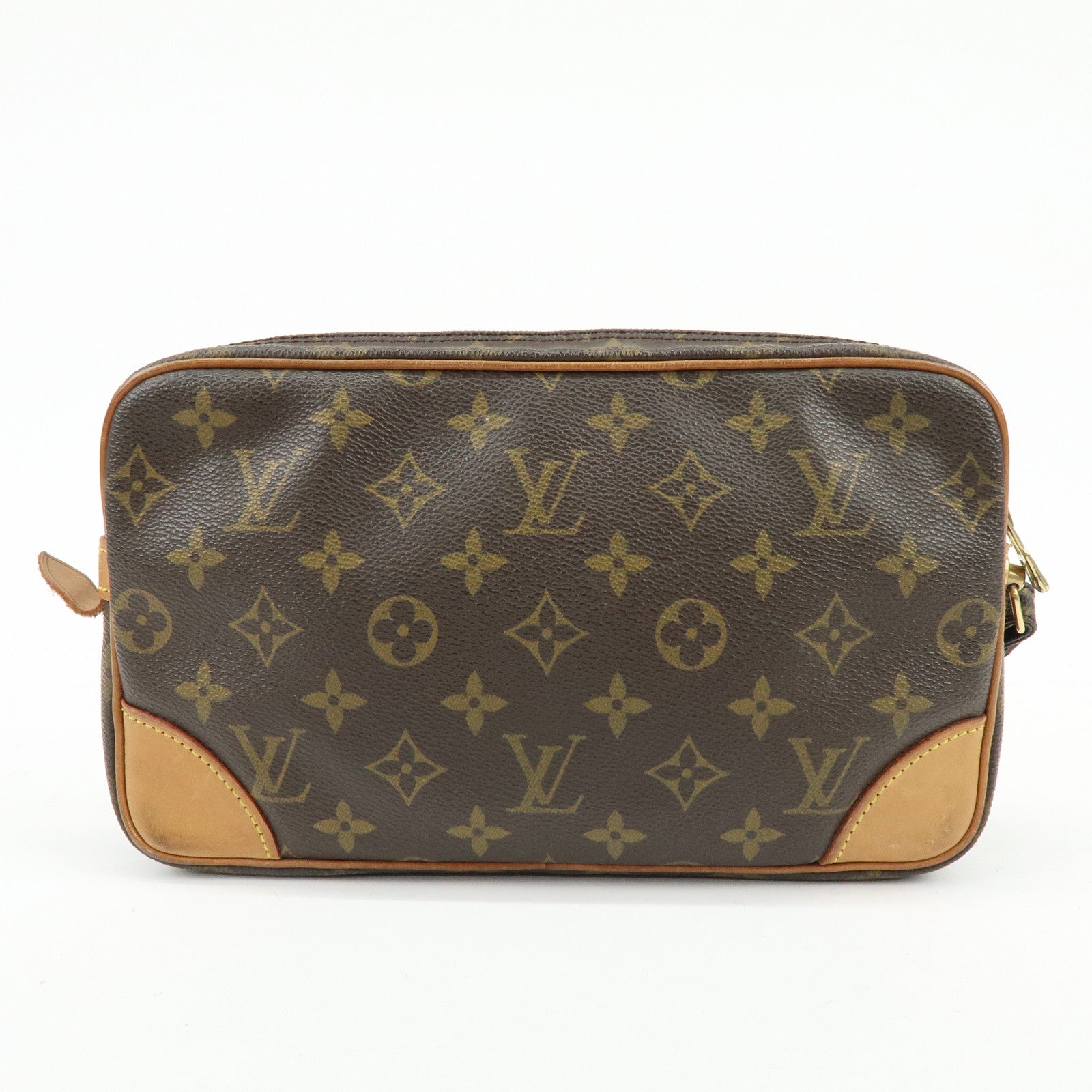 Louis Vuitton Monogram Marly Dragonne GM Clutch Bag Wrist Bag M51825