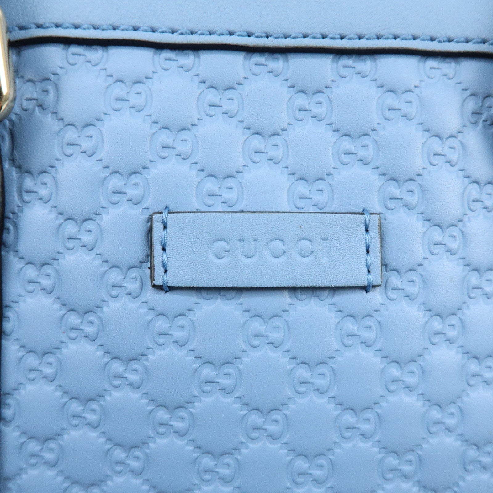 GUCCI Microguccissima Leather 2Way Bag Hand Bag Shoulder Bag 449654