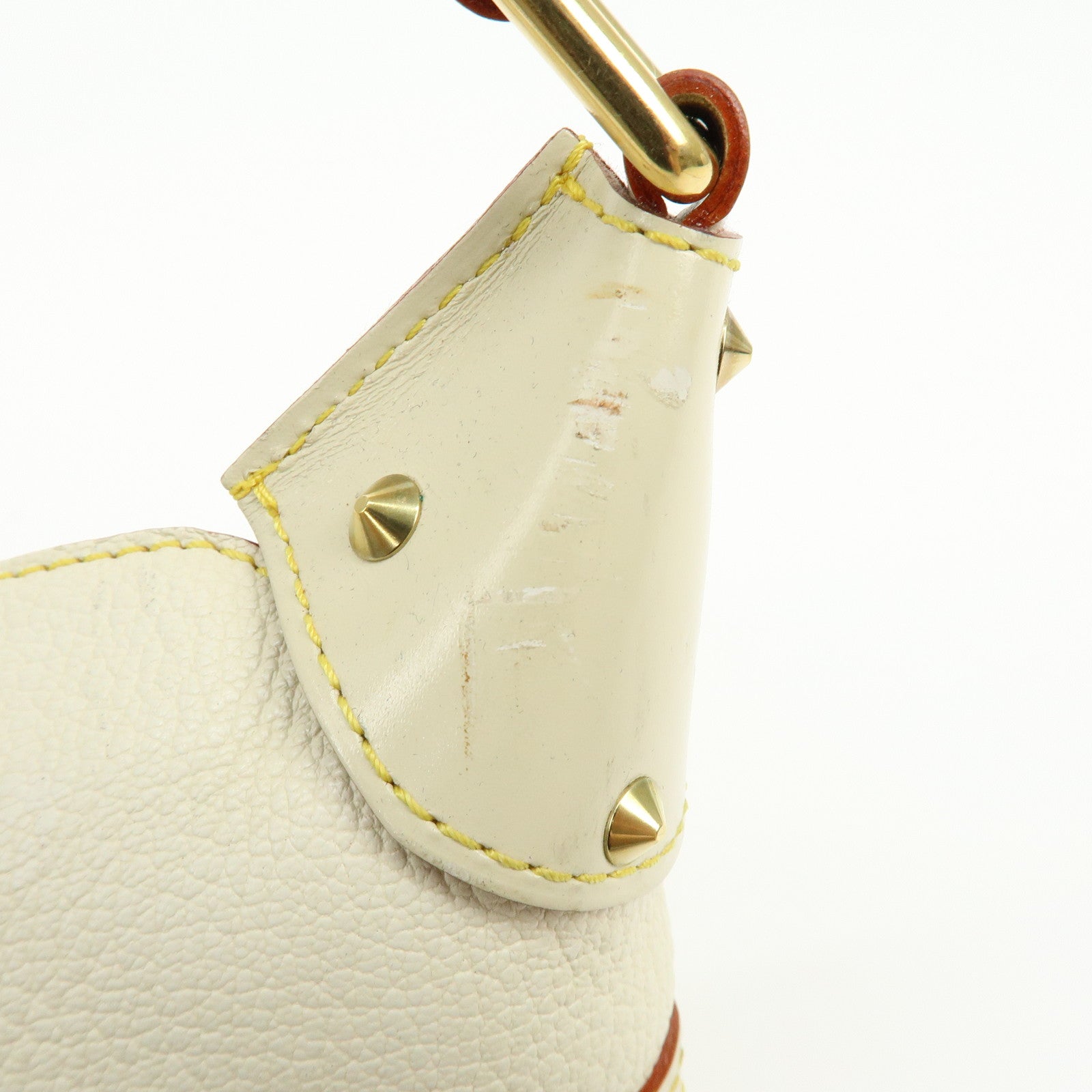 Louis Vuitton Suhari Impetueux Leather Shoulder Bag Blanc M91858