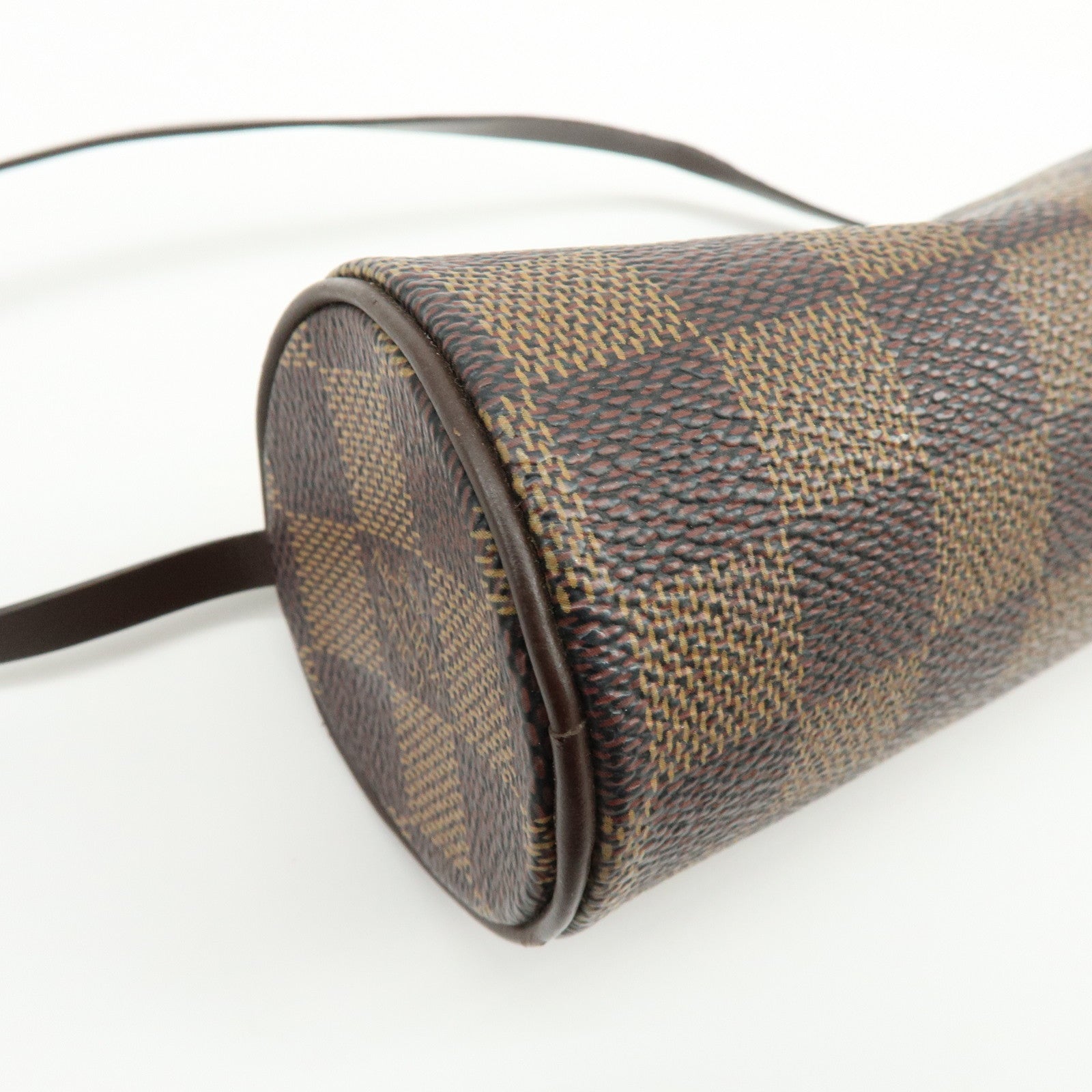 Louis Vuitton Damier Ebene Mini Pouch for Papillon Bag Brown