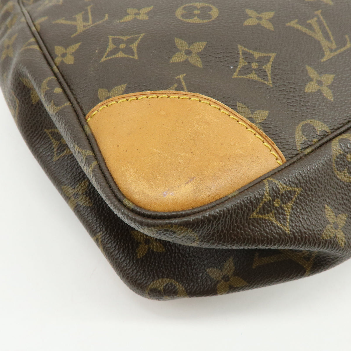 Louis Vuitton Monogram Balade Canvas Leather Shoulder Bag Brown M51112