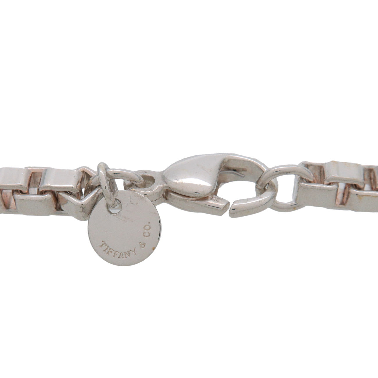 Tiffany & Co Venetian Link Necklace SV925 Silver