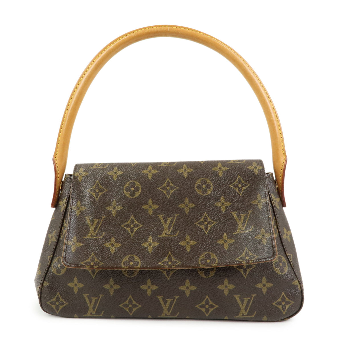 Louis Vuitton Monogram Mini Looping Shoulder Bag Brown M51147