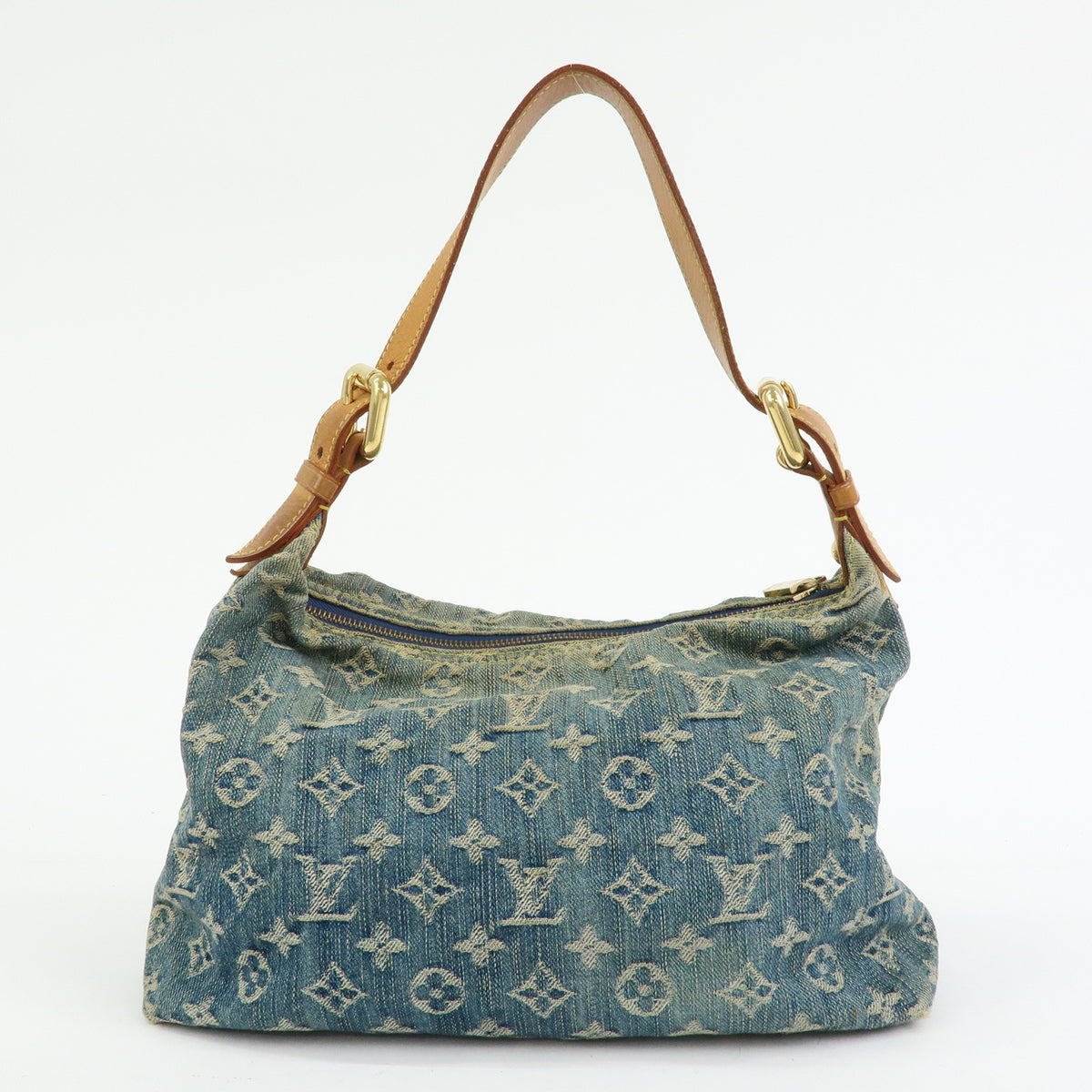 Louis Vuitton Monogram Denim Baggy PM 2Way Bag Shoulder Bag M95049