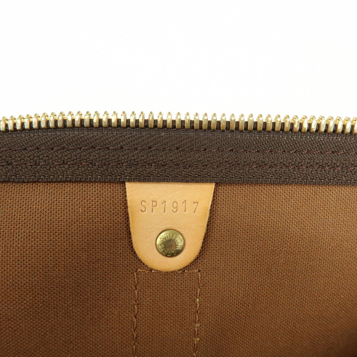 Louis Vuitton Monogram Keep All 50 Boston Bag Brown M41426