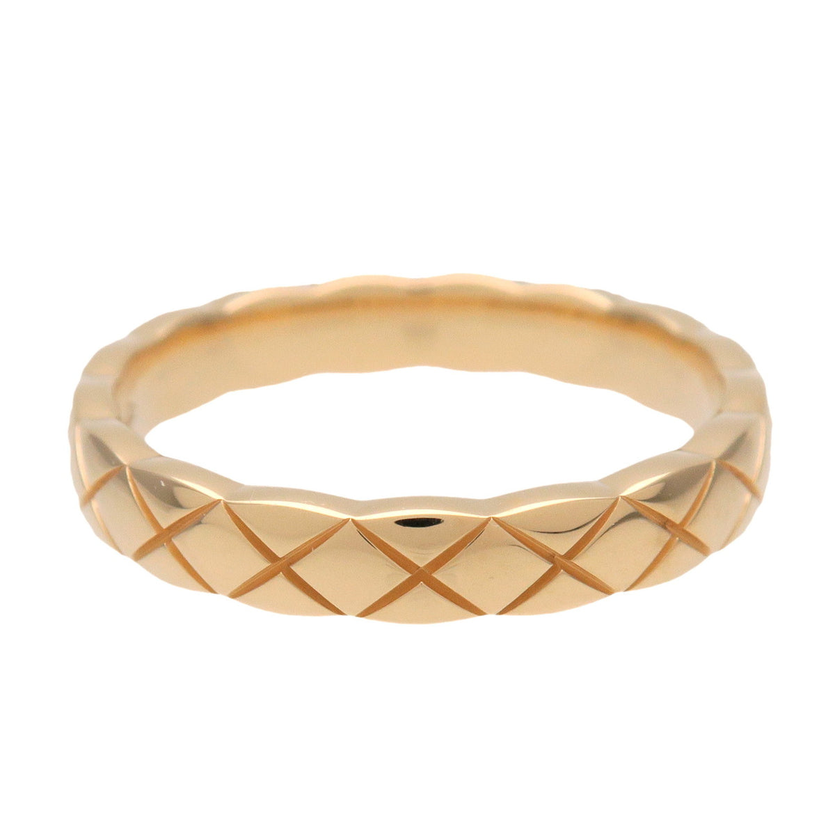 CHANEL COCO Crush Mini Ring K18 750YG Yellow Gold #50 US5.25 J11794