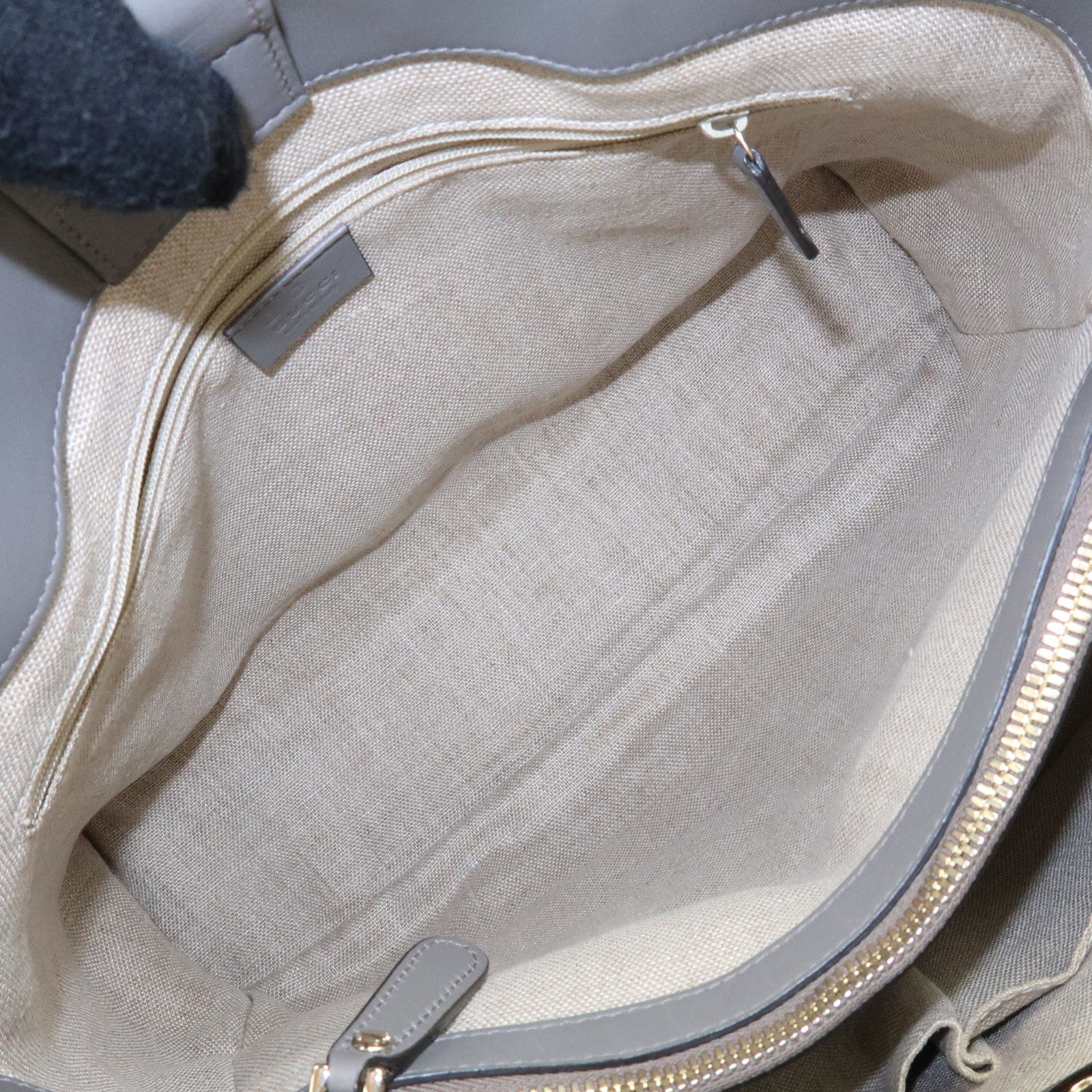GUCCI Microguccissima Leather 2Way Bag Shoulder Bag Gray 510291