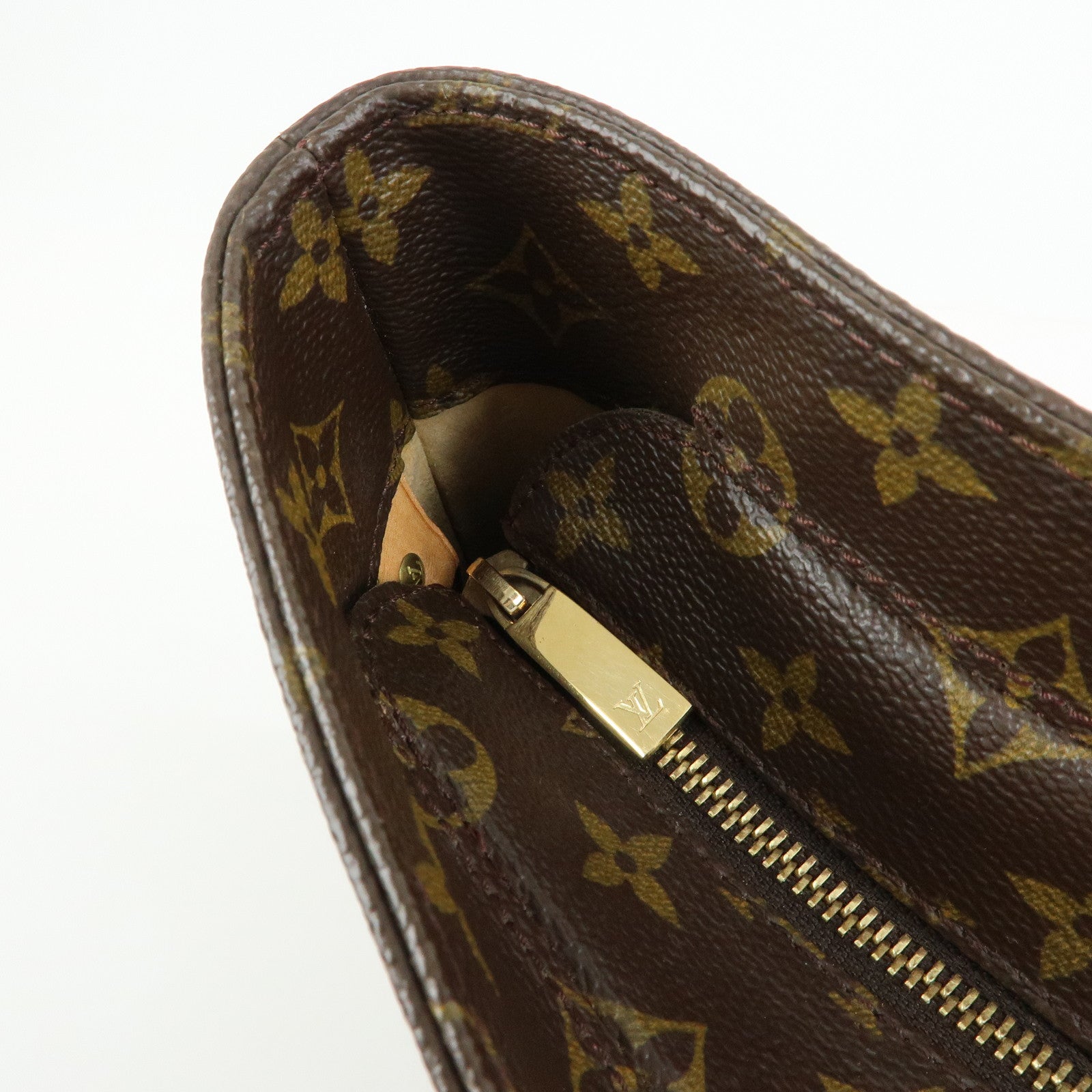 Louis Vuitton Monogram Luco Tote Bag Shoulder Bag Brown M51155