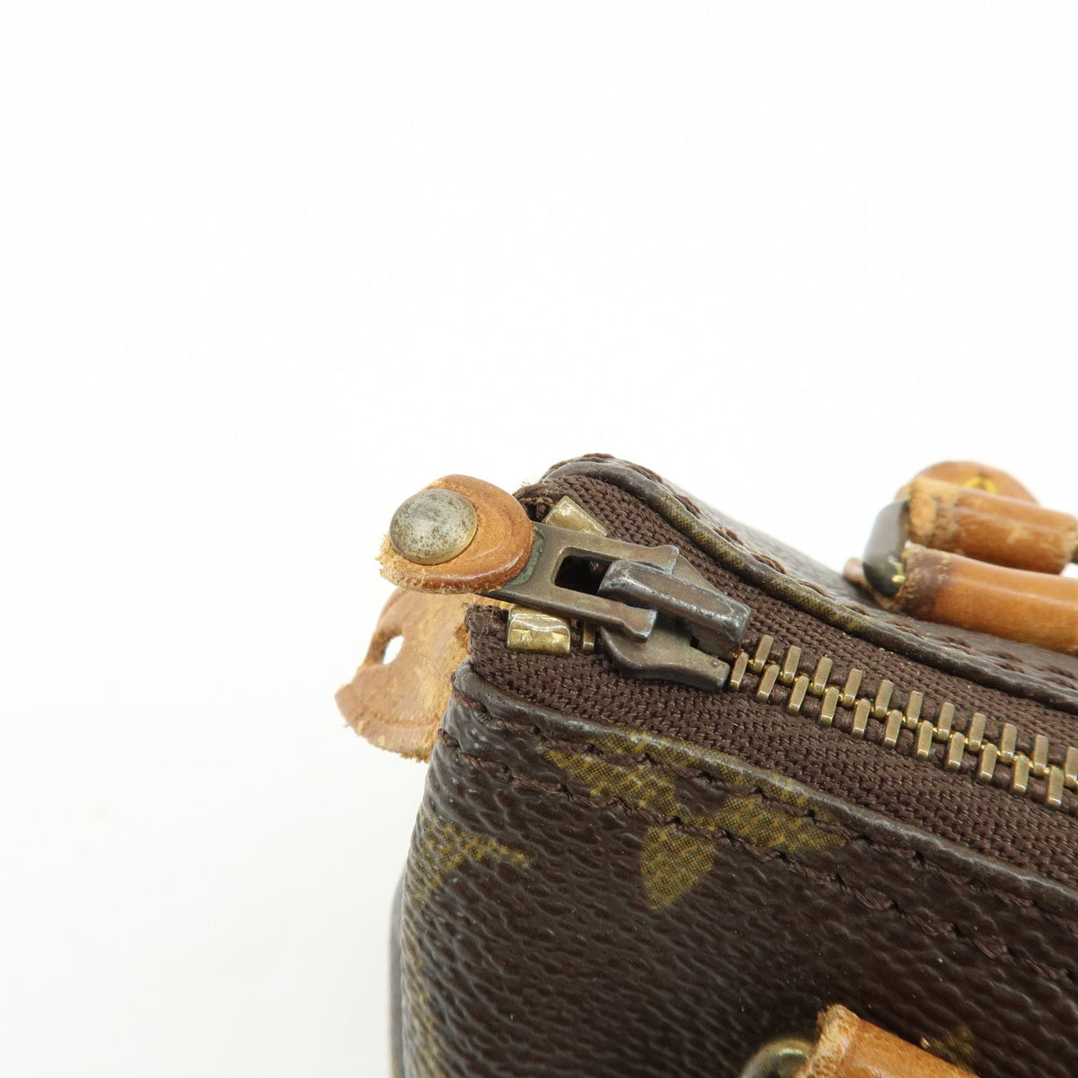 Louis Vuitton Monogram Mini Speedy Hand Bag Brown M41534 J75011 Lot