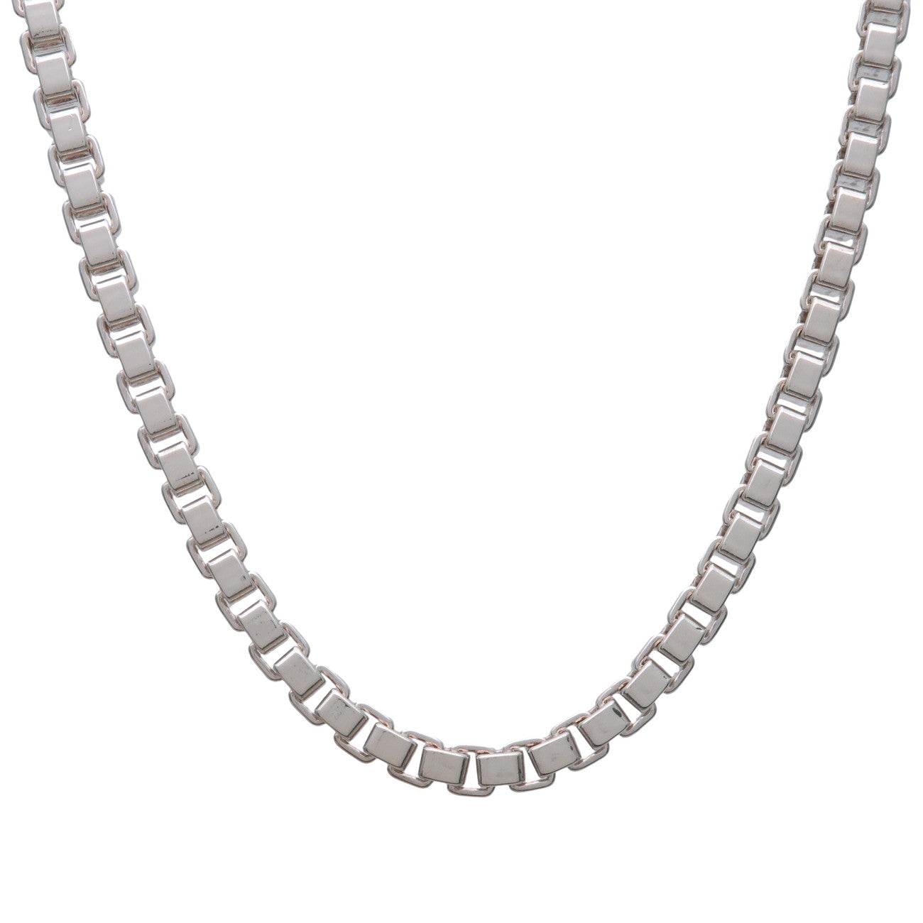 Tiffany & Co Venetian Link Necklace SV925 Silver