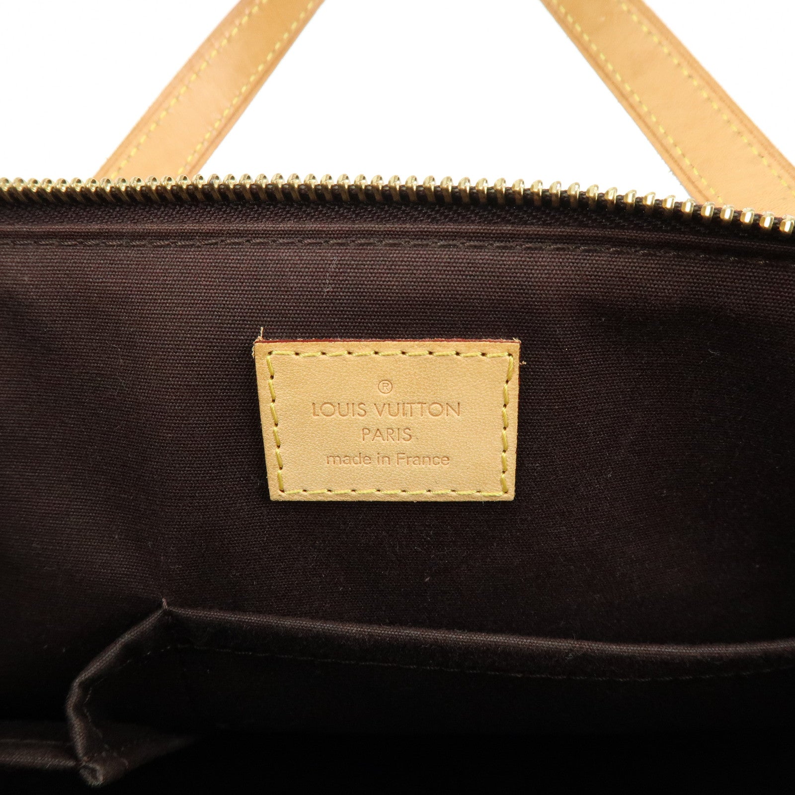 Louis Vuitton Monogram Vernis Bellevue PM Hand Bag Violet M93584