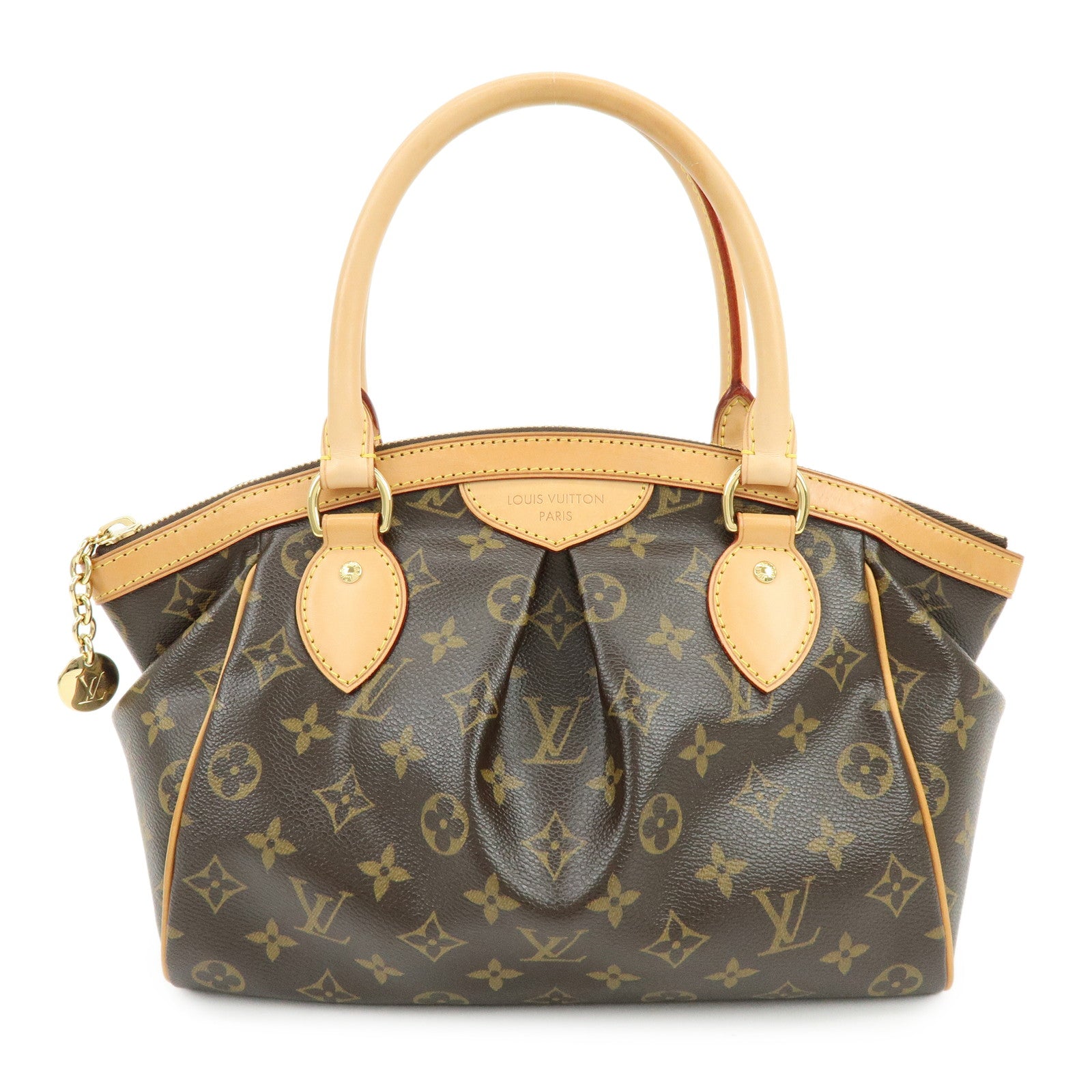 Louis Vuitton Monogram Tivoli PM Hand Bag Shoulder Bag Brown M40143