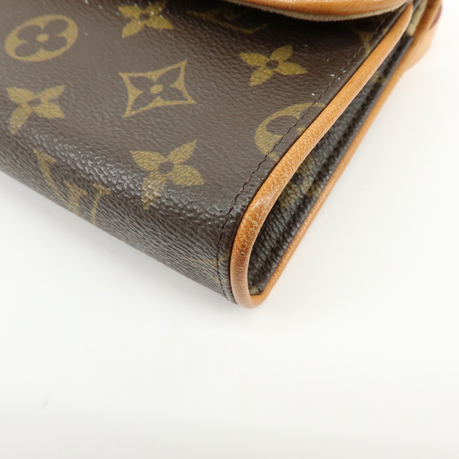 Louis Vuitton Monogram Pochette Florentine Waist Bag Belt S M51855