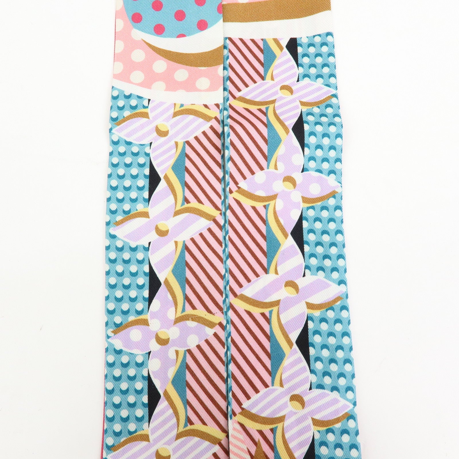 Louis Vuitton Silk100% Bandeau BB POP LV Scarf Multicolor M73859