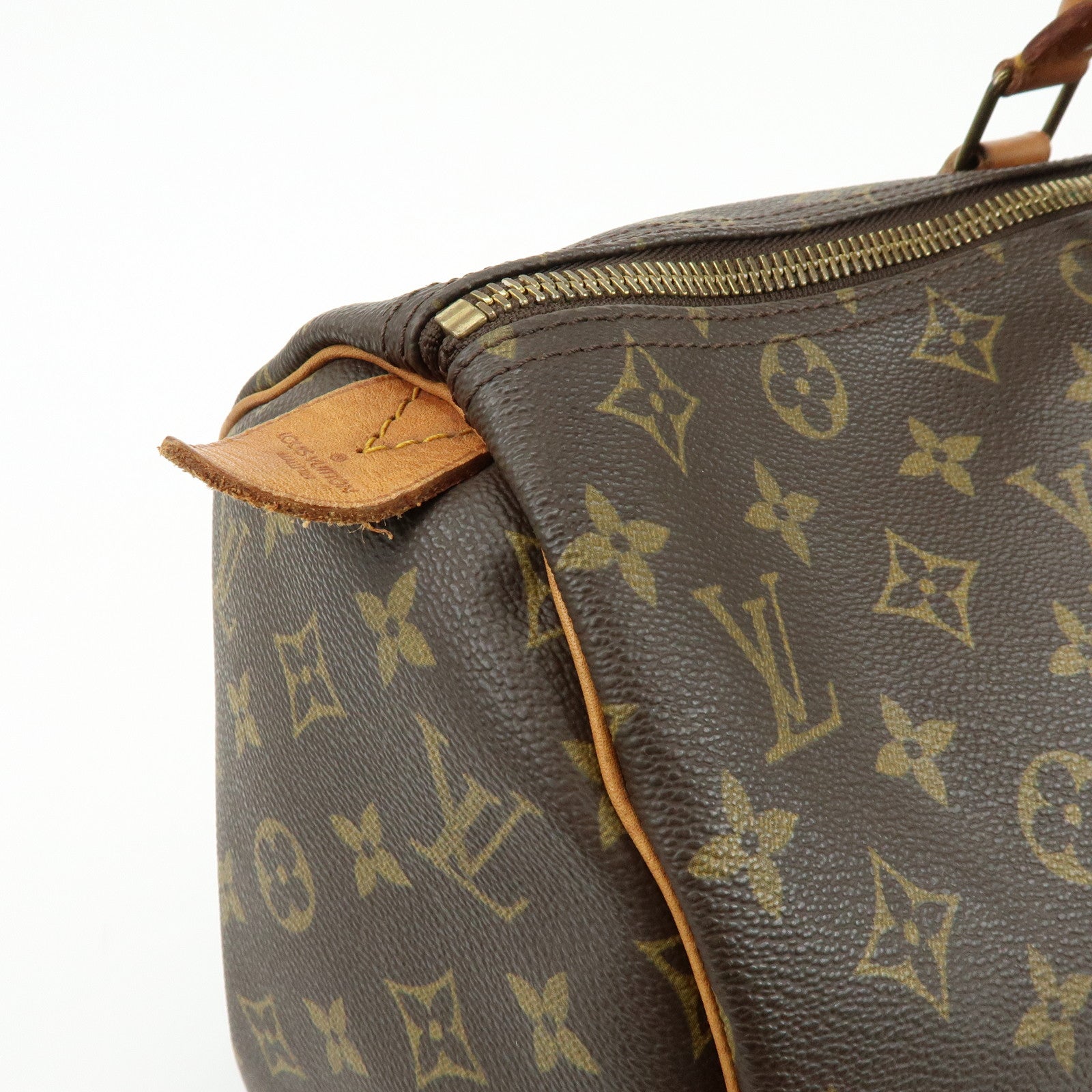 Louis Vuitton Monogram Keep All 45 Boston Bag Brown M41428