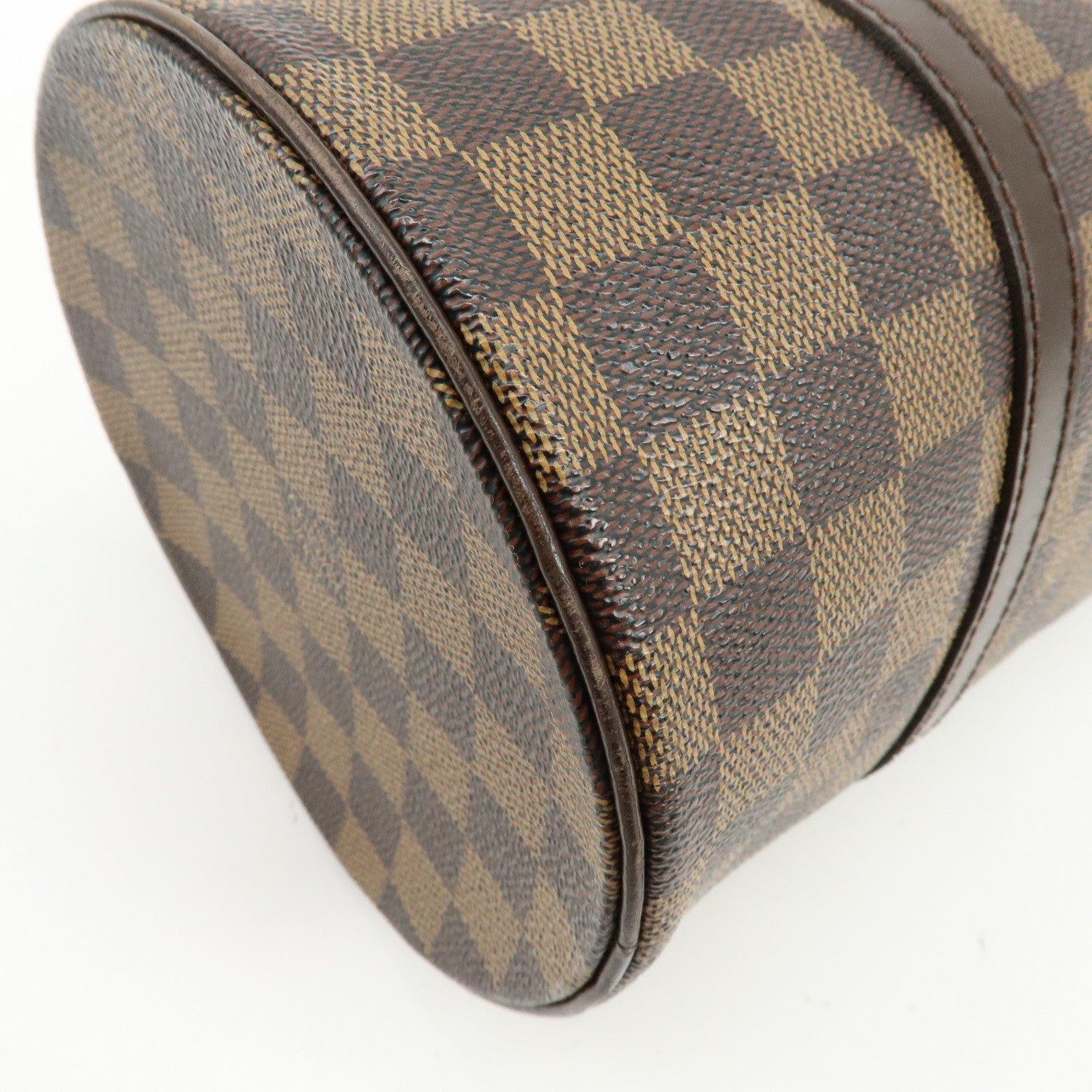 Louis Vuitton Damier Ebene Papillon 30 Hand Bag Brown N51303