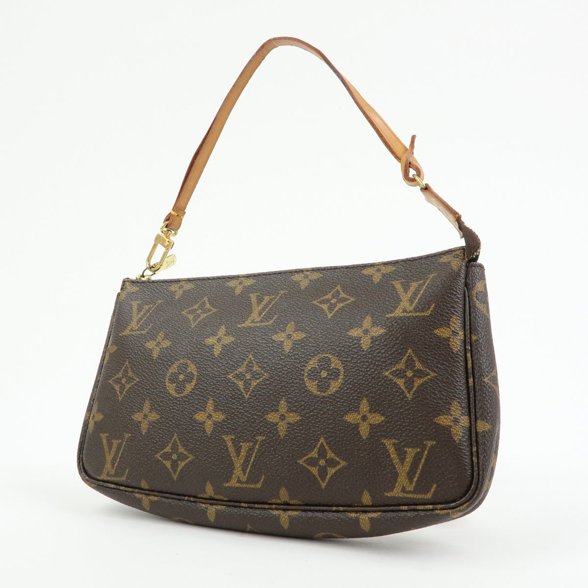 Louis Vuitton Monogram Pochette Accessoires Pouch Hand Bag M51980