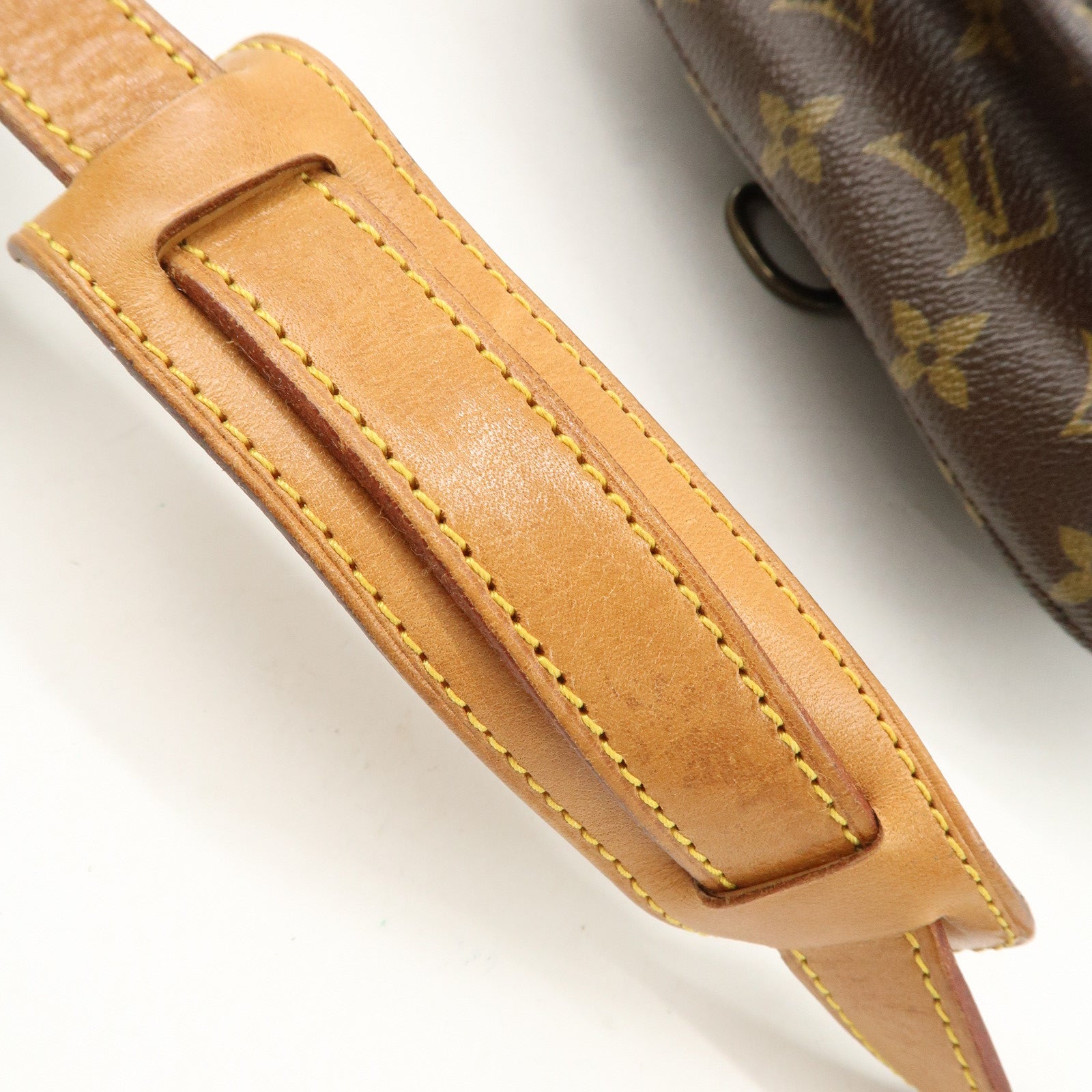 Louis Vuitton Monogram Saint Cloud GM Shoulder Bag Brown M51242 Used