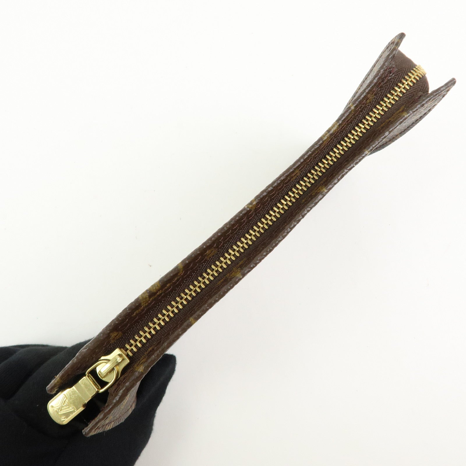 Louis Vuitton Monogram Pouch for Bucket PM Bag Accessory Pouch Brown