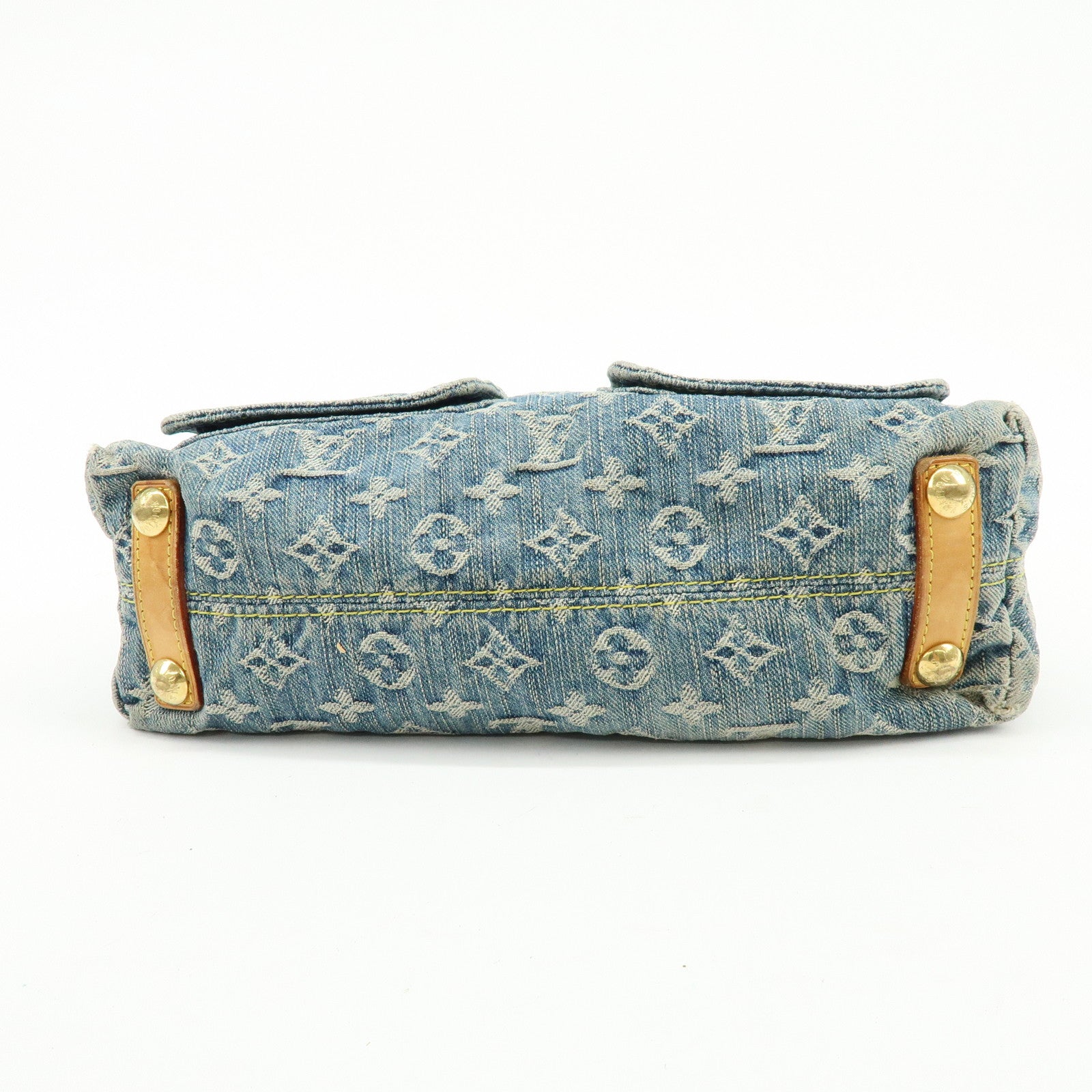 Louis Vuitton Monogram Denim Baggy PM 2Way Bag Shoulder Bag M95049