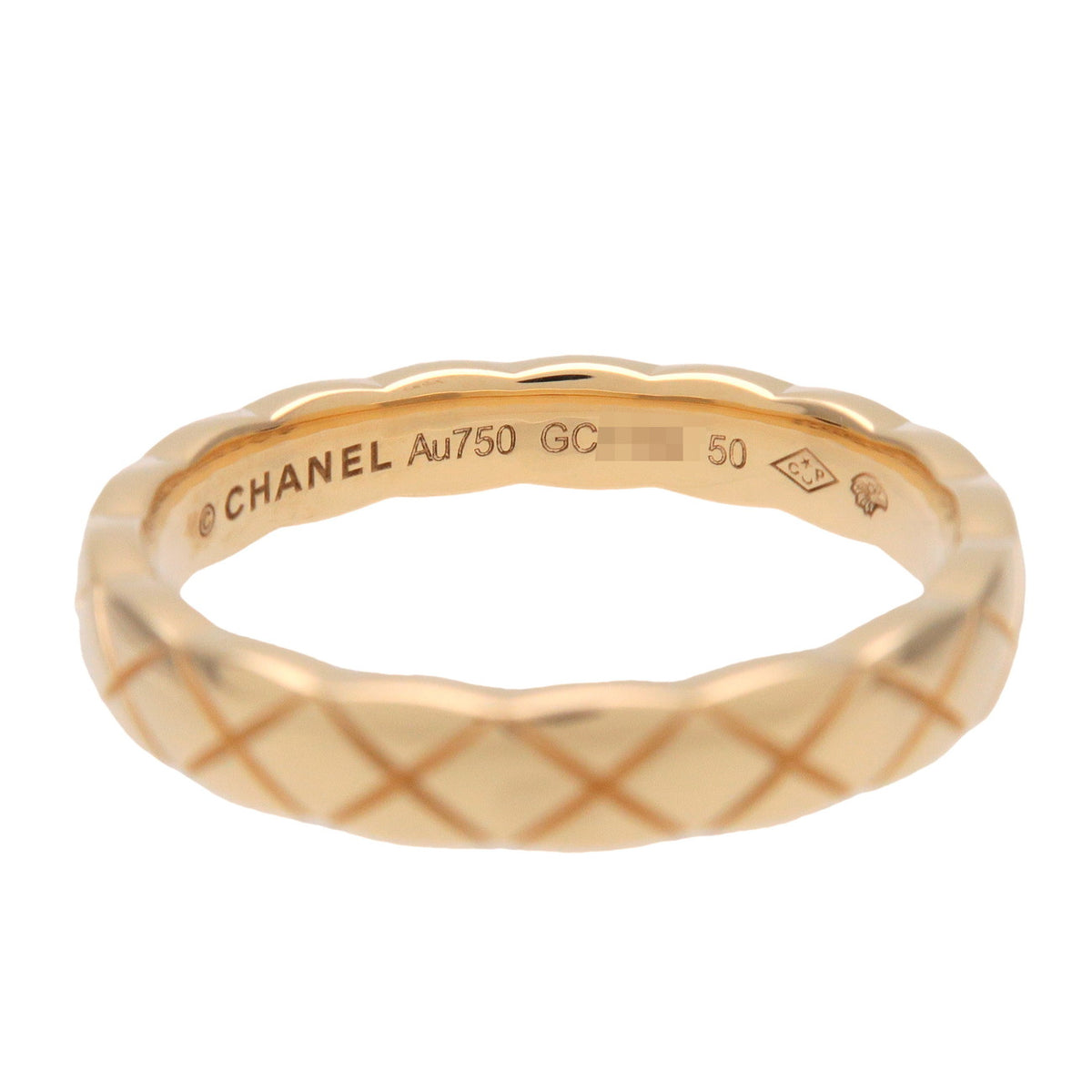 CHANEL COCO Crush Mini Ring K18 750YG Yellow Gold #50 US5.25 J11794
