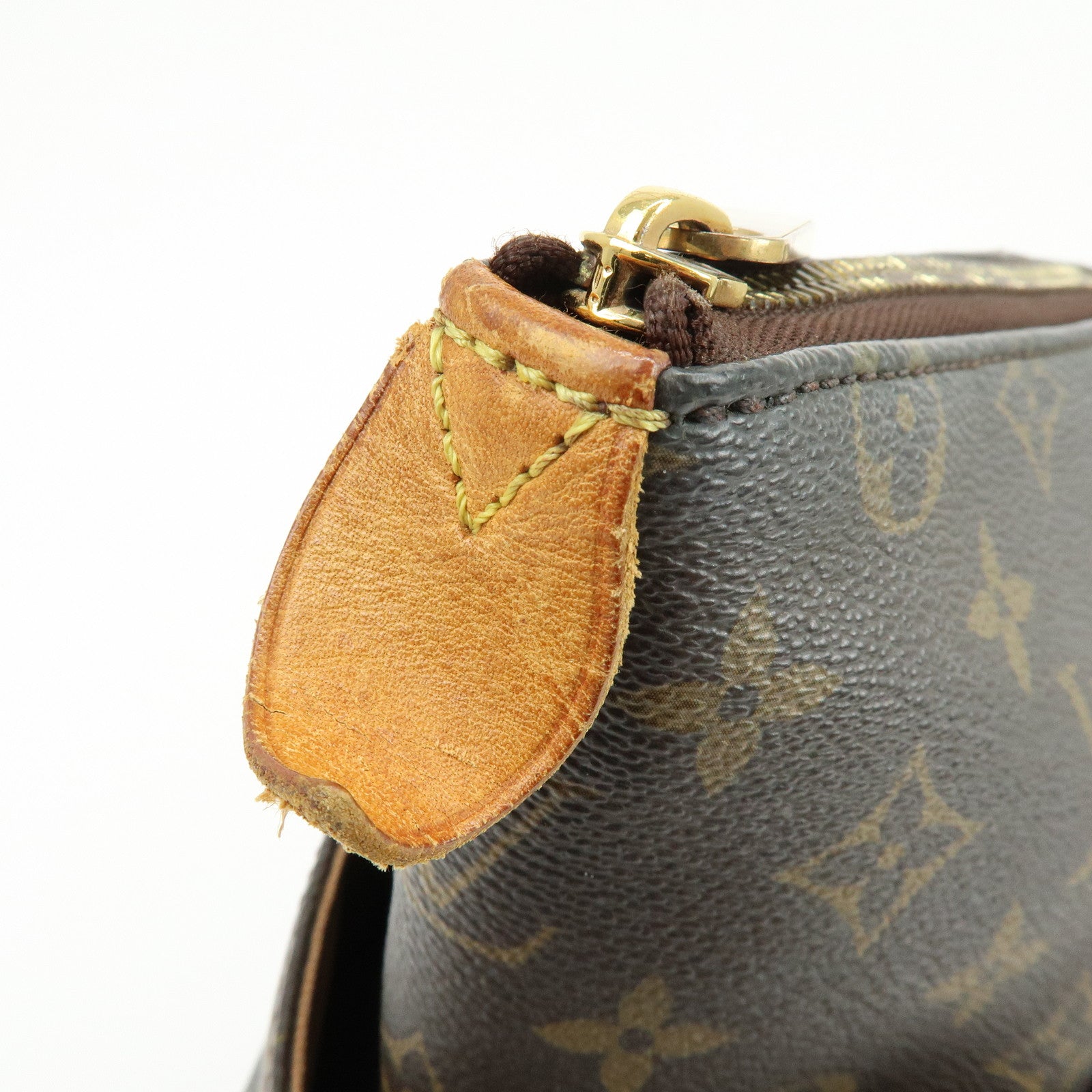 Louis Vuitton Monogram Totally MM Tote Shoulder Bag Brown M56689