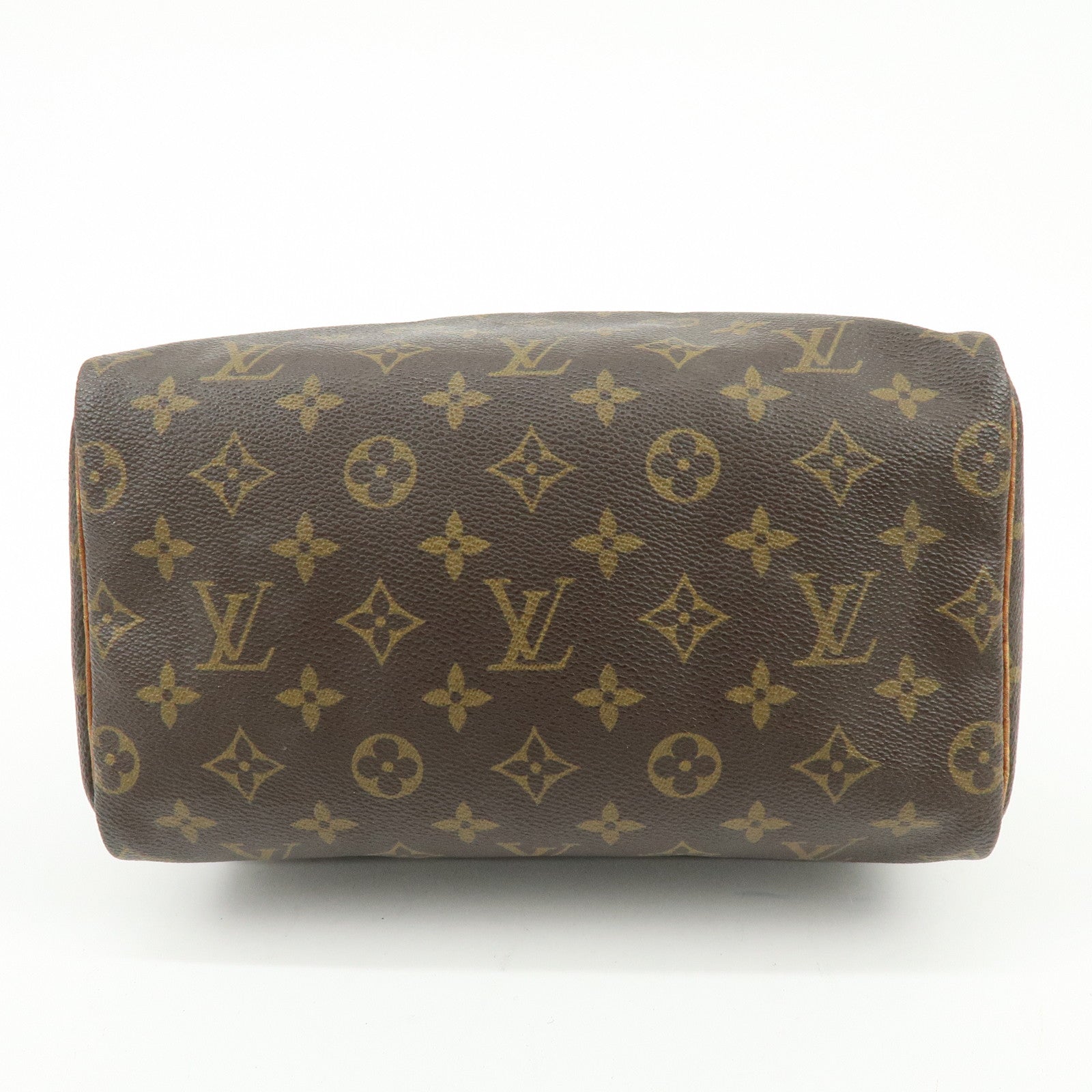 Louis Vuitton Monogram Speedy 25 Boston Bag Hand Bag Brown M41528