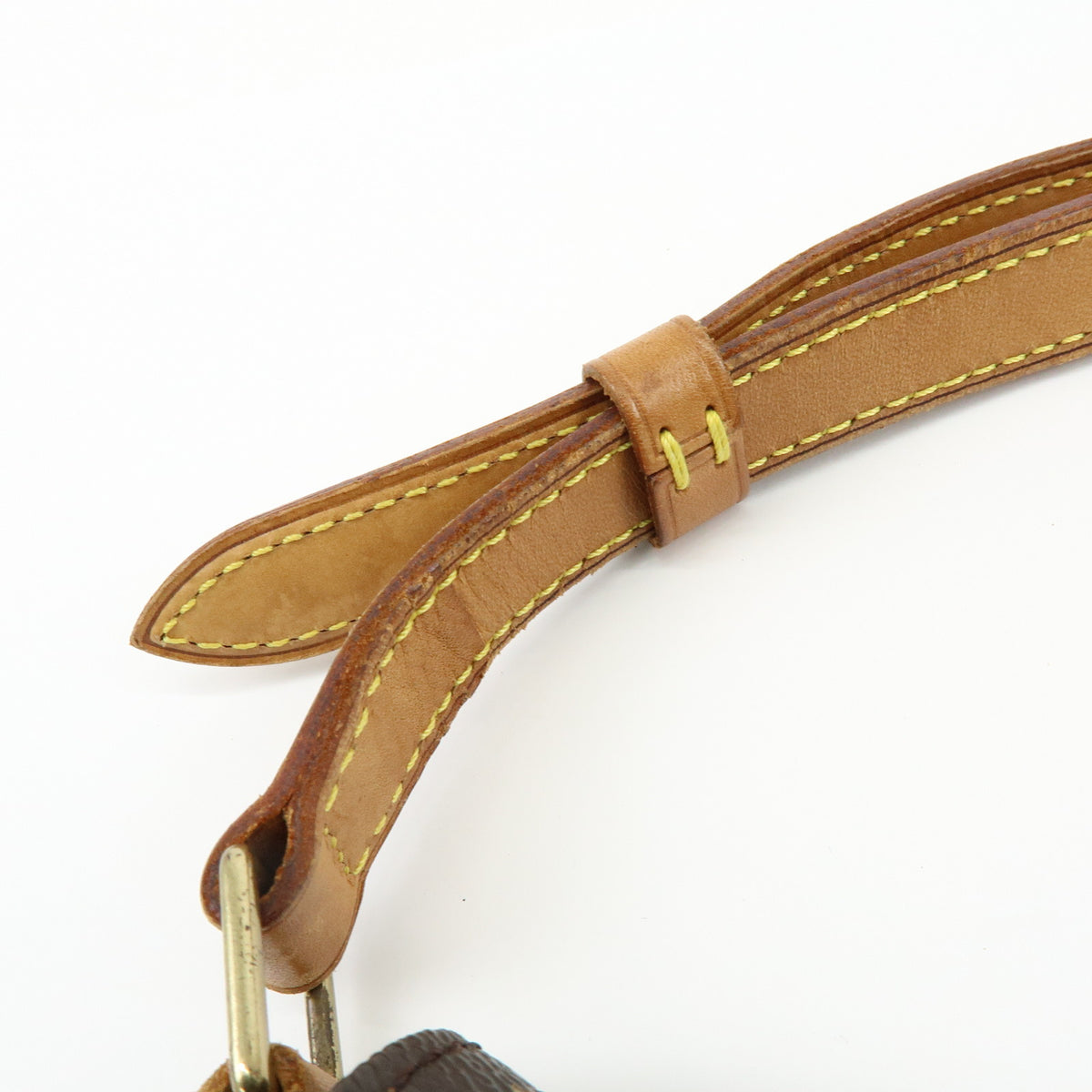 Louis Vuitton Monogram Musette Tango Short Shoulder Bag Brown M51257