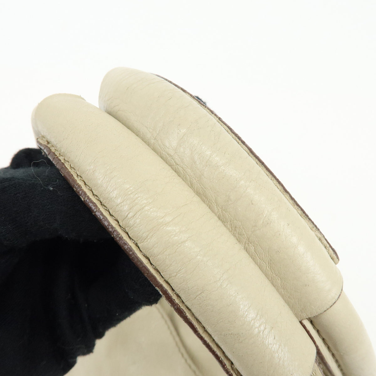 Chloe Paddington Leather Shoulder Bag Hand Bag Ivory