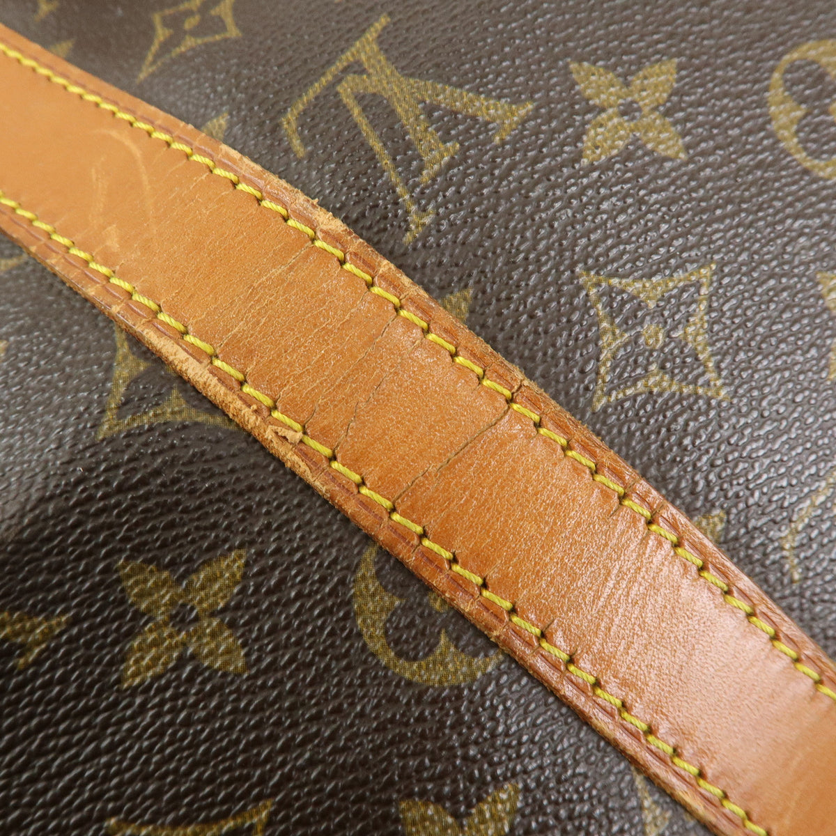 Louis Vuitton Monogram Keep All Bandouliere 50 Boston Bag M41416