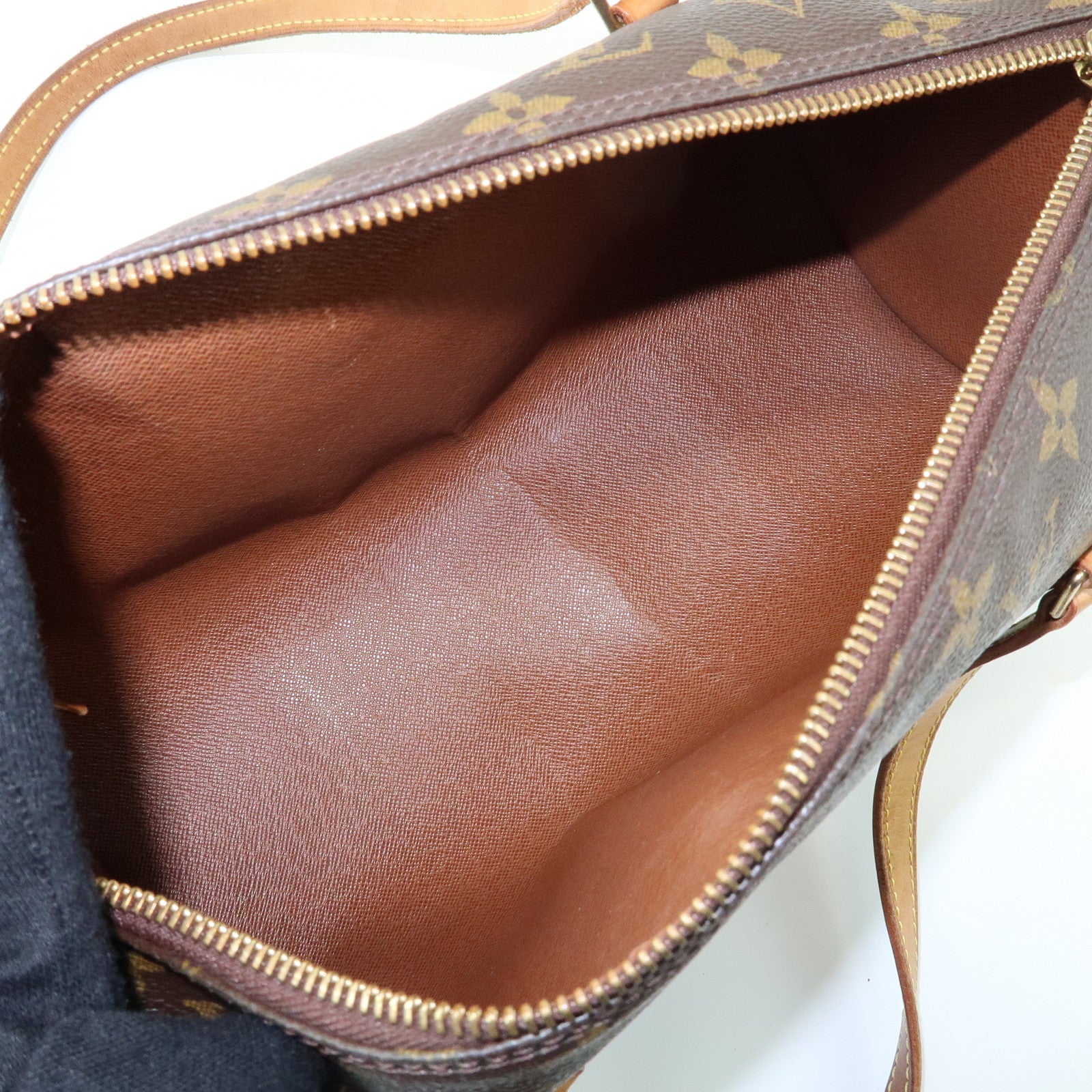 Louis Vuitton Monogram Canvas Leather Papillon 30 Brown M51385