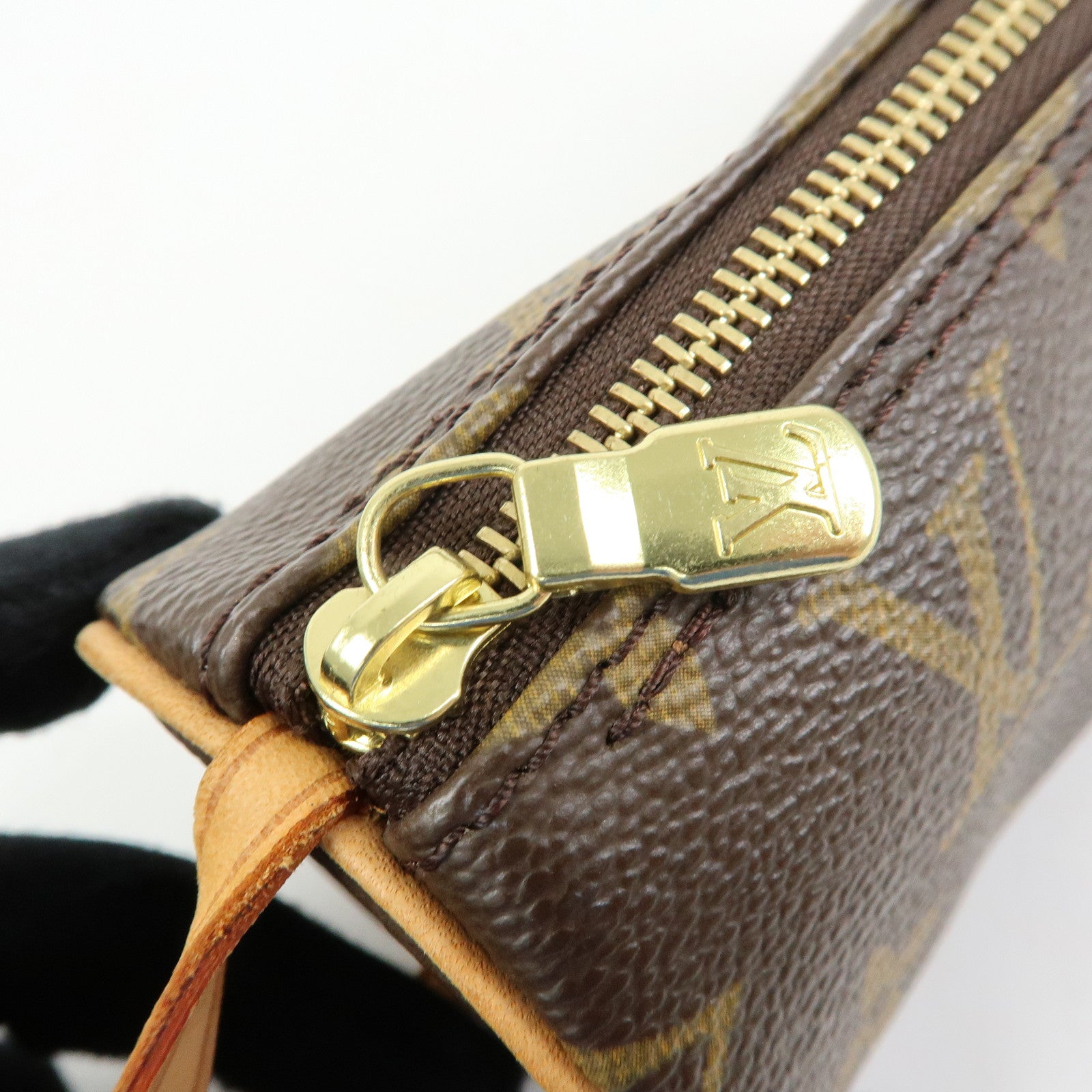 Louis Vuitton Monogram Mini Pouch for Papillon Bag Brown