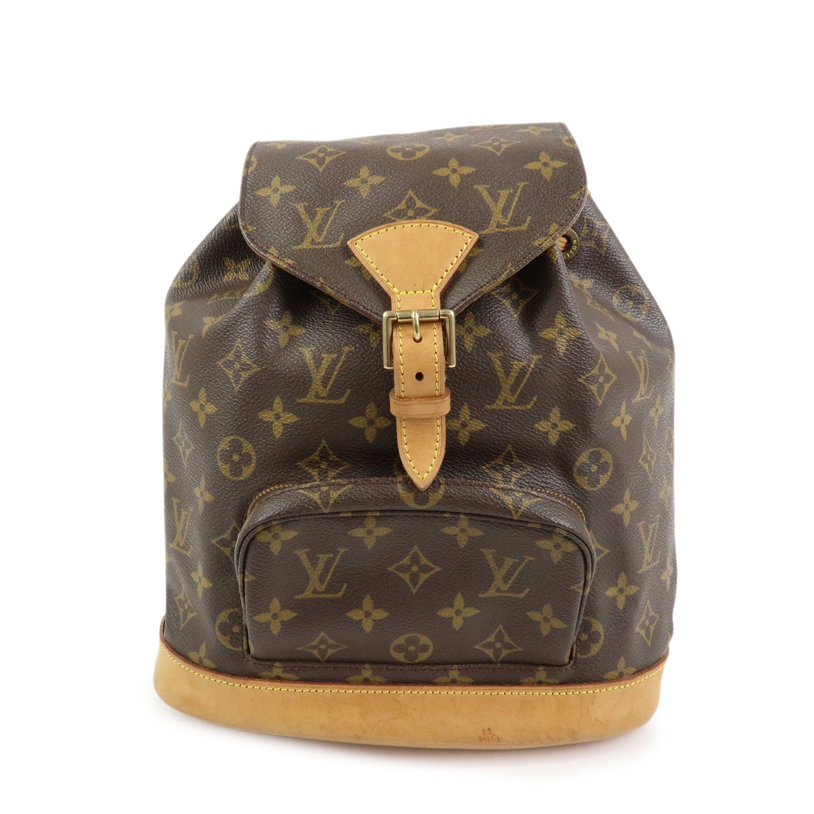 Louis Vuitton Monogram Montsouris MM Backpack Brown M51136