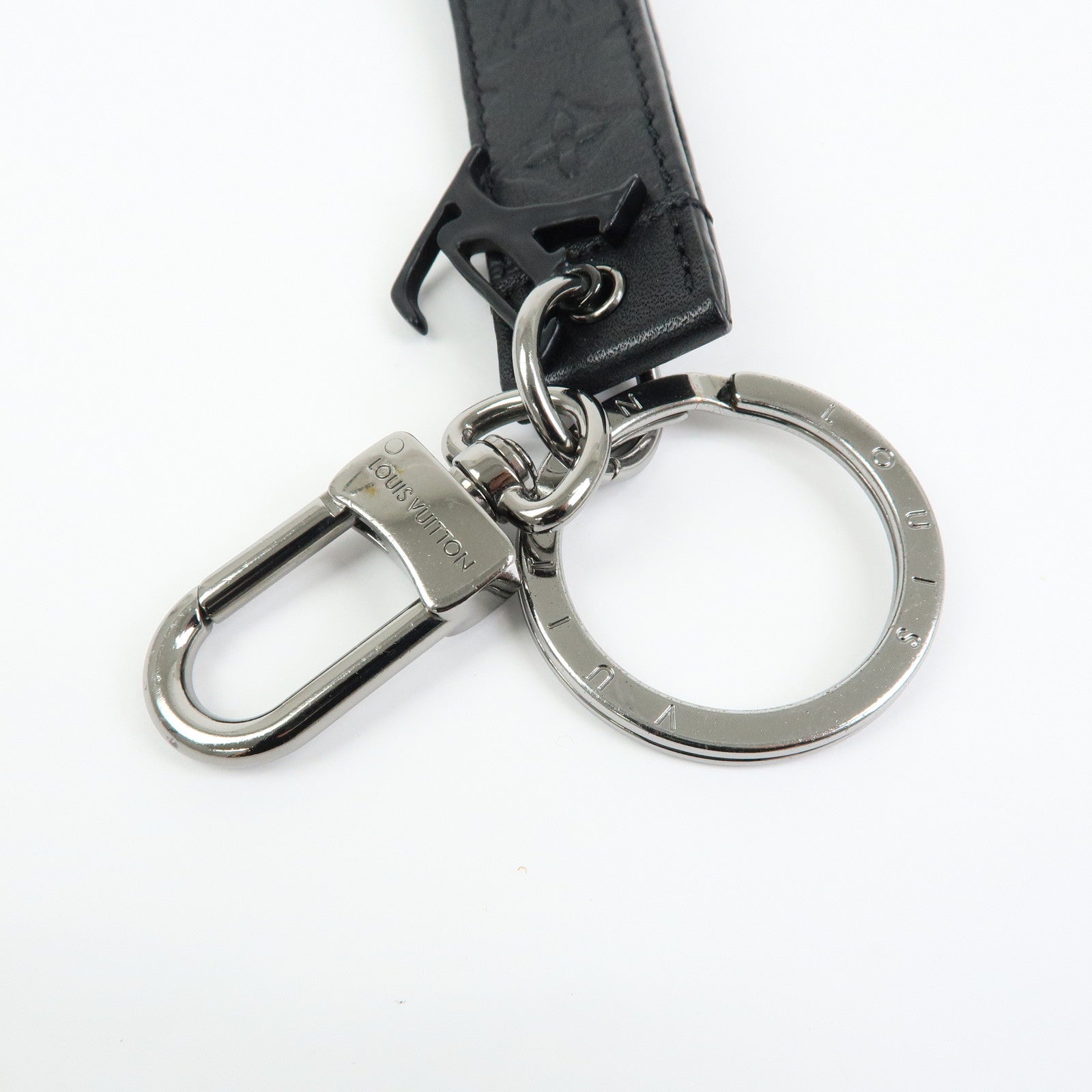 Louis Vuitton Monogram Shadow Porte Cles Dragonne Key Holder M68675
