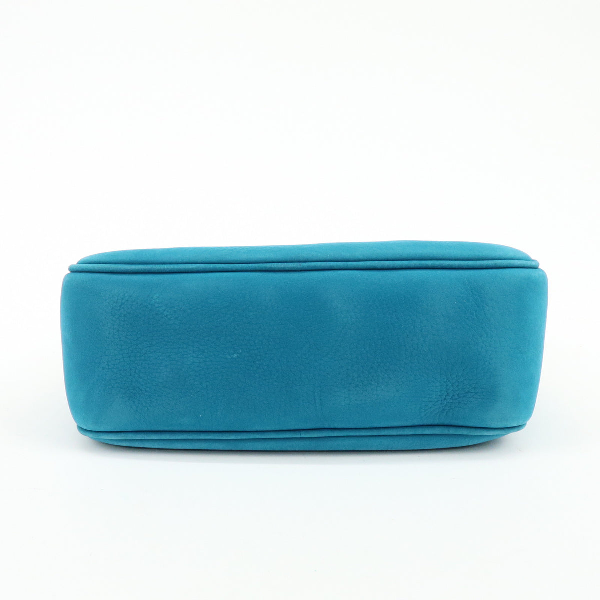 GUCCI SOHO Interlocking G Leather Disco Bag Shoulder Bag Blue 308364
