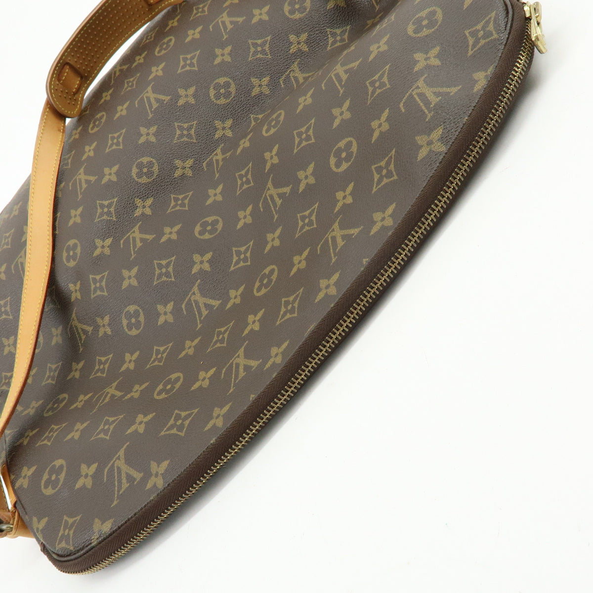 Louis Vuitton Monogram Balade Canvas Leather Shoulder Bag Brown M51112