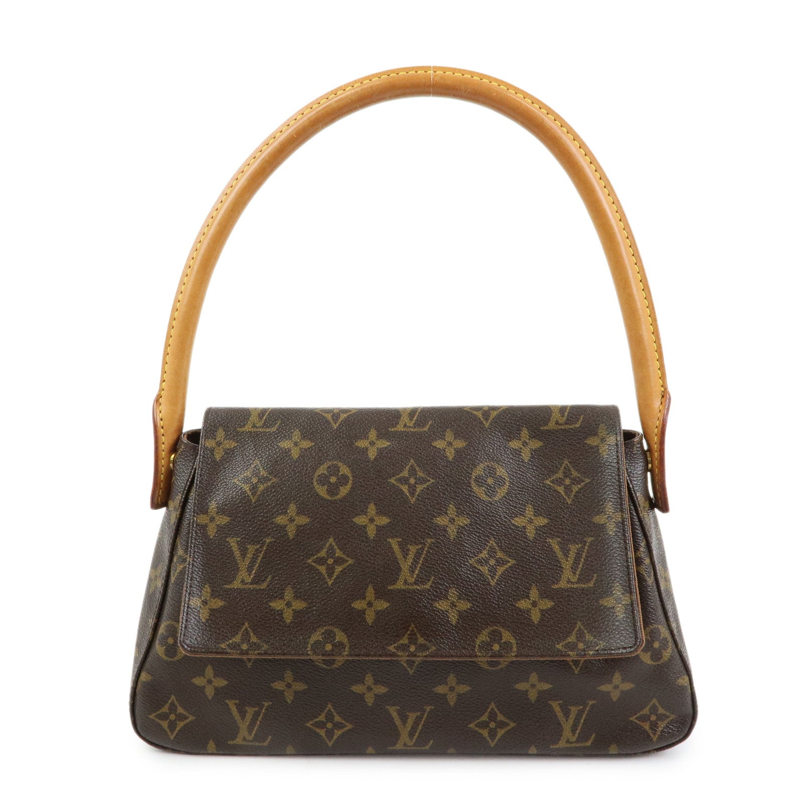 Louis Vuitton Monogram Mini Looping Shoulder Bag Brown M51147